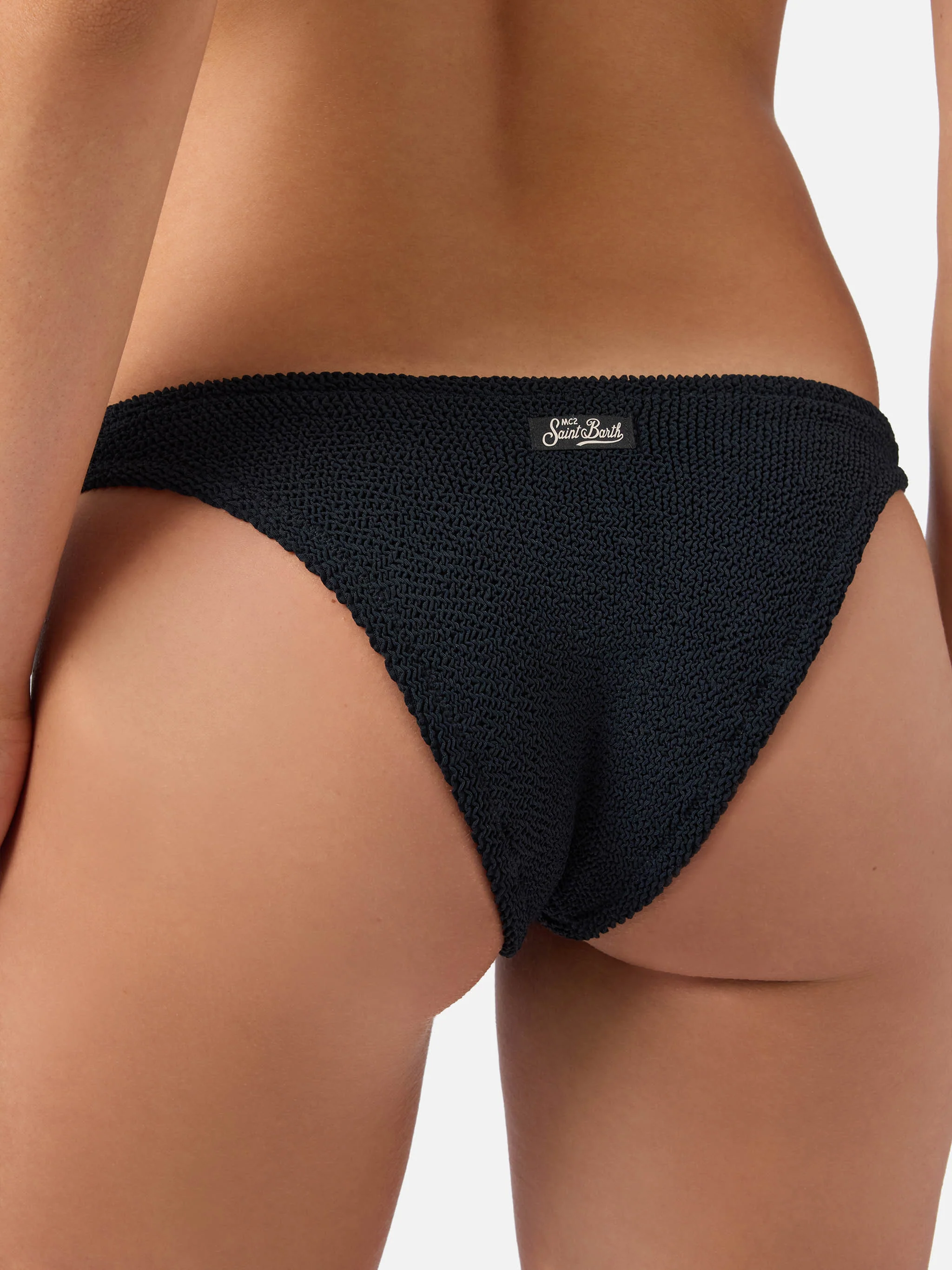 Amira Elise black crinkle bikini - Image 5