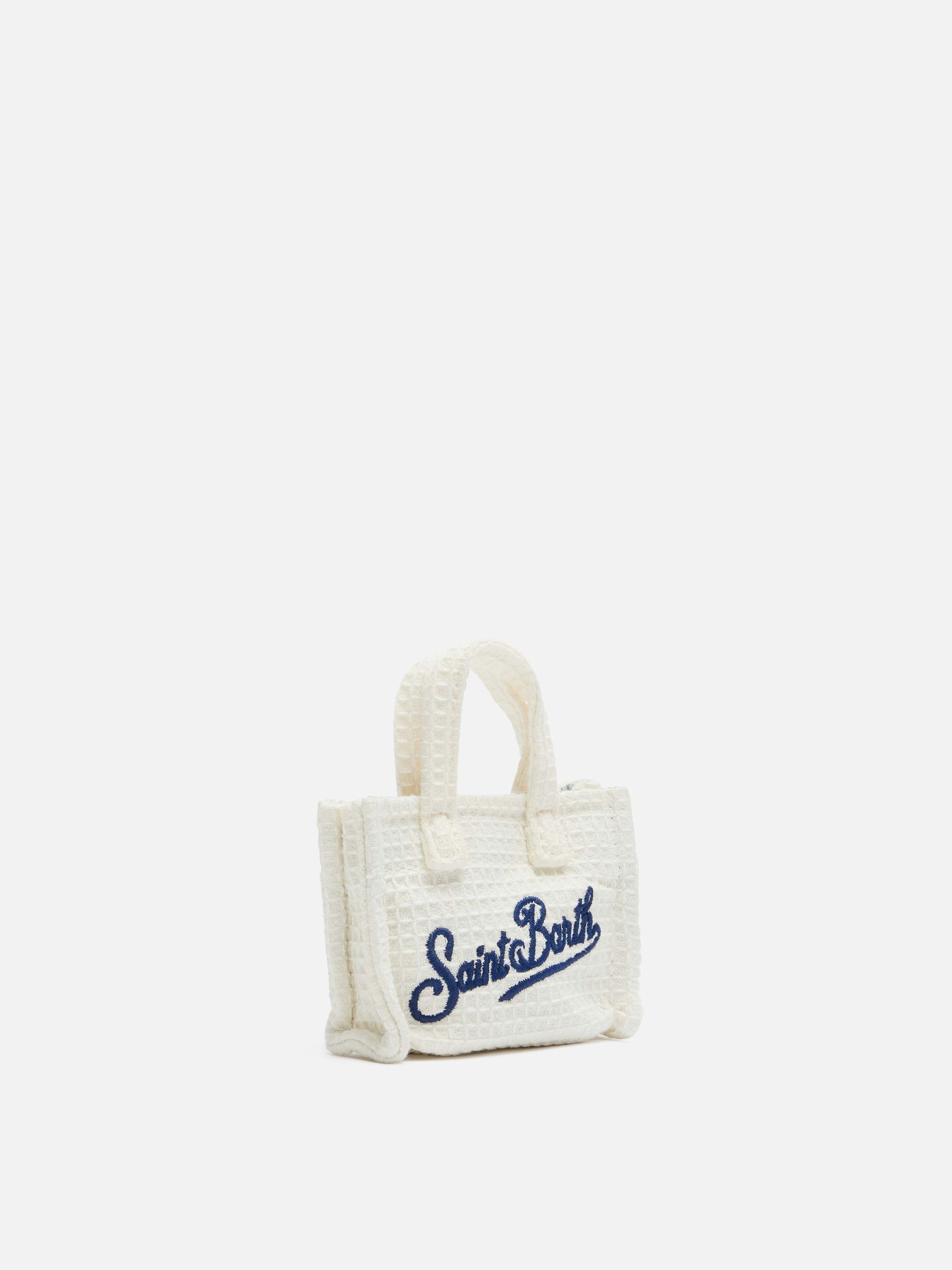 Beige cotton honeycomb Key Holder - Image 4