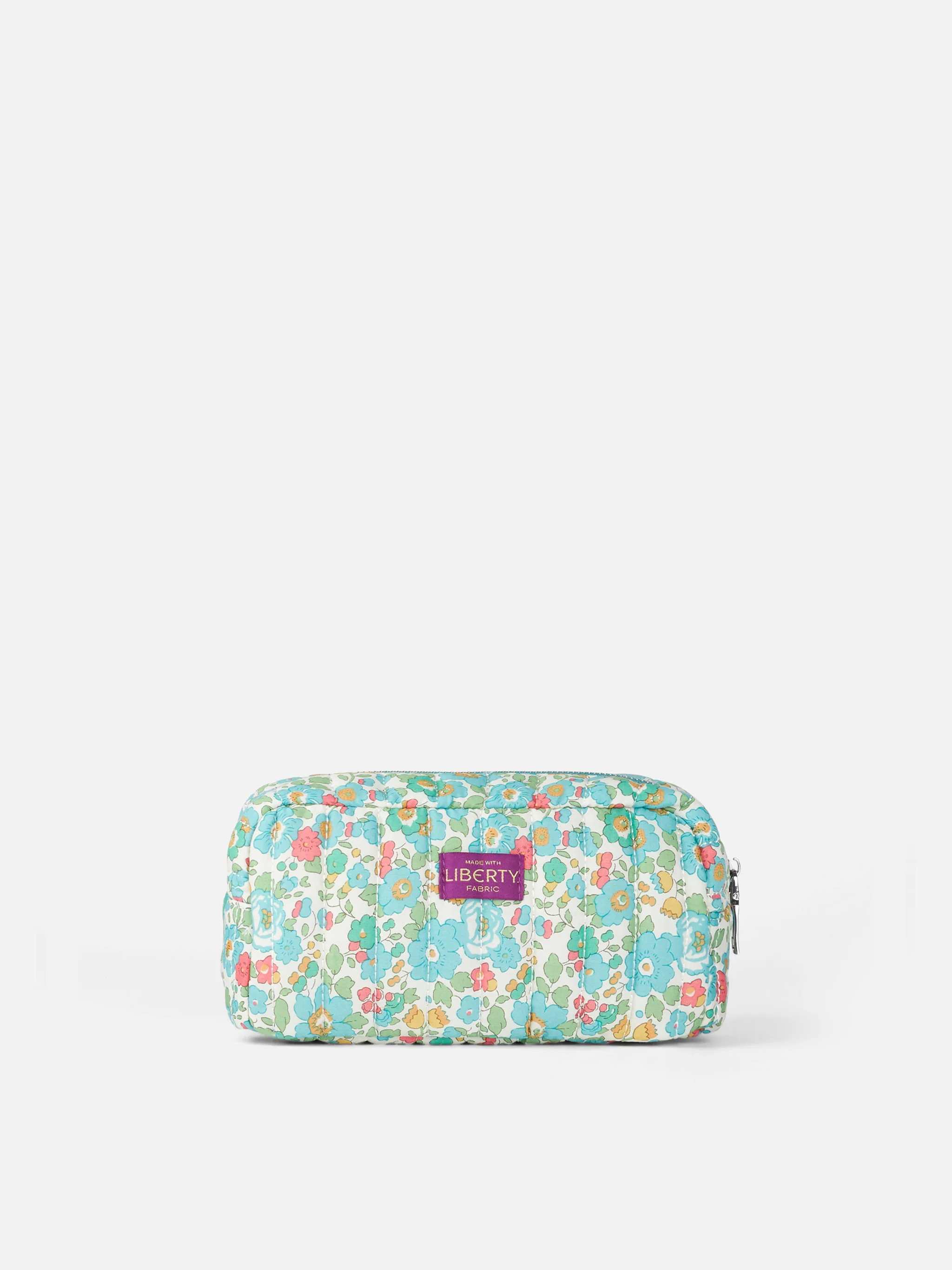 Betsy patch quilted Soft Pouch | MADE WITH LIBERTY FABRIC - Image 2