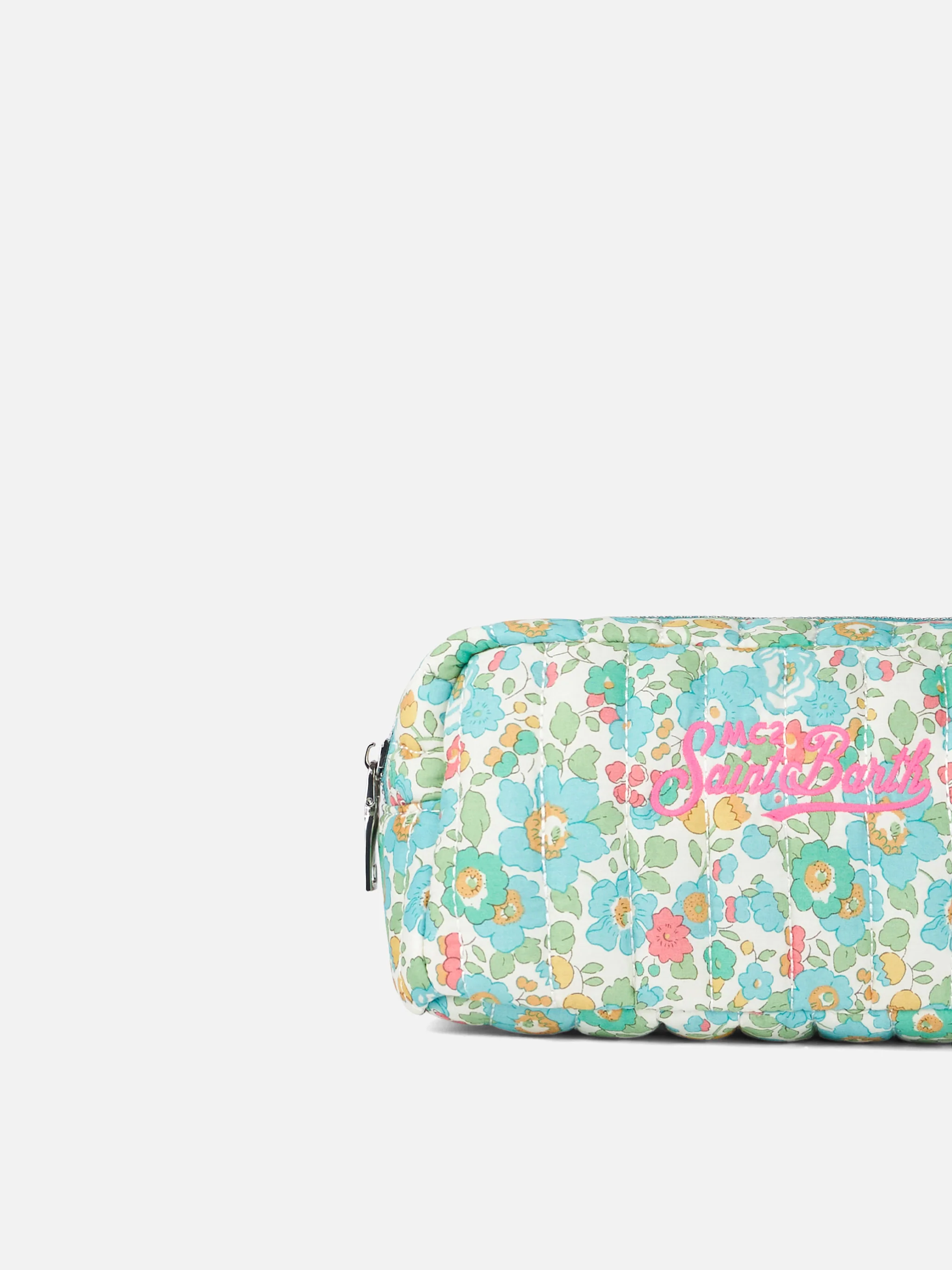 Betsy patch quilted Soft Pouch | MADE WITH LIBERTY FABRIC - Image 3