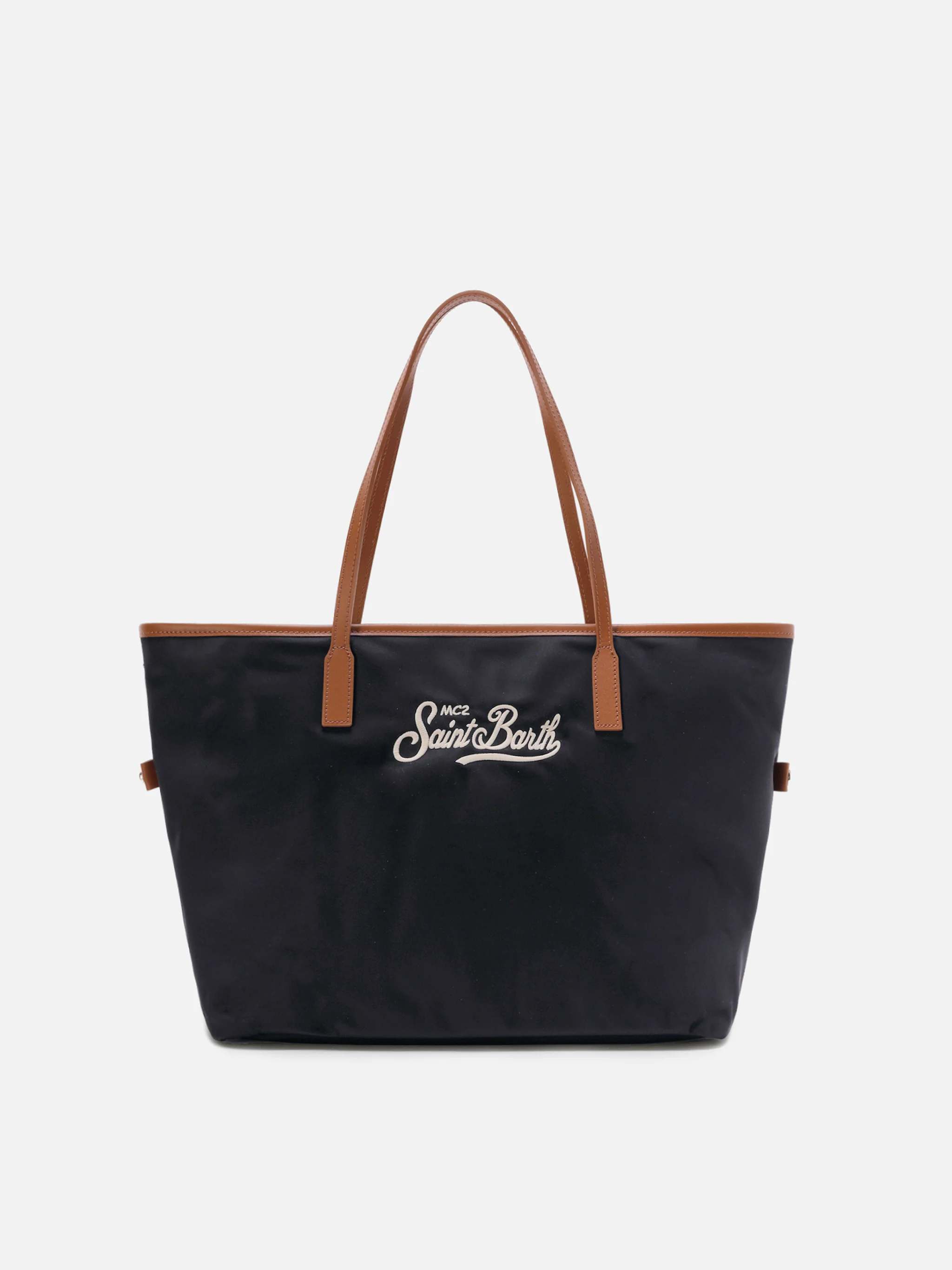 Black City nylon regular bag