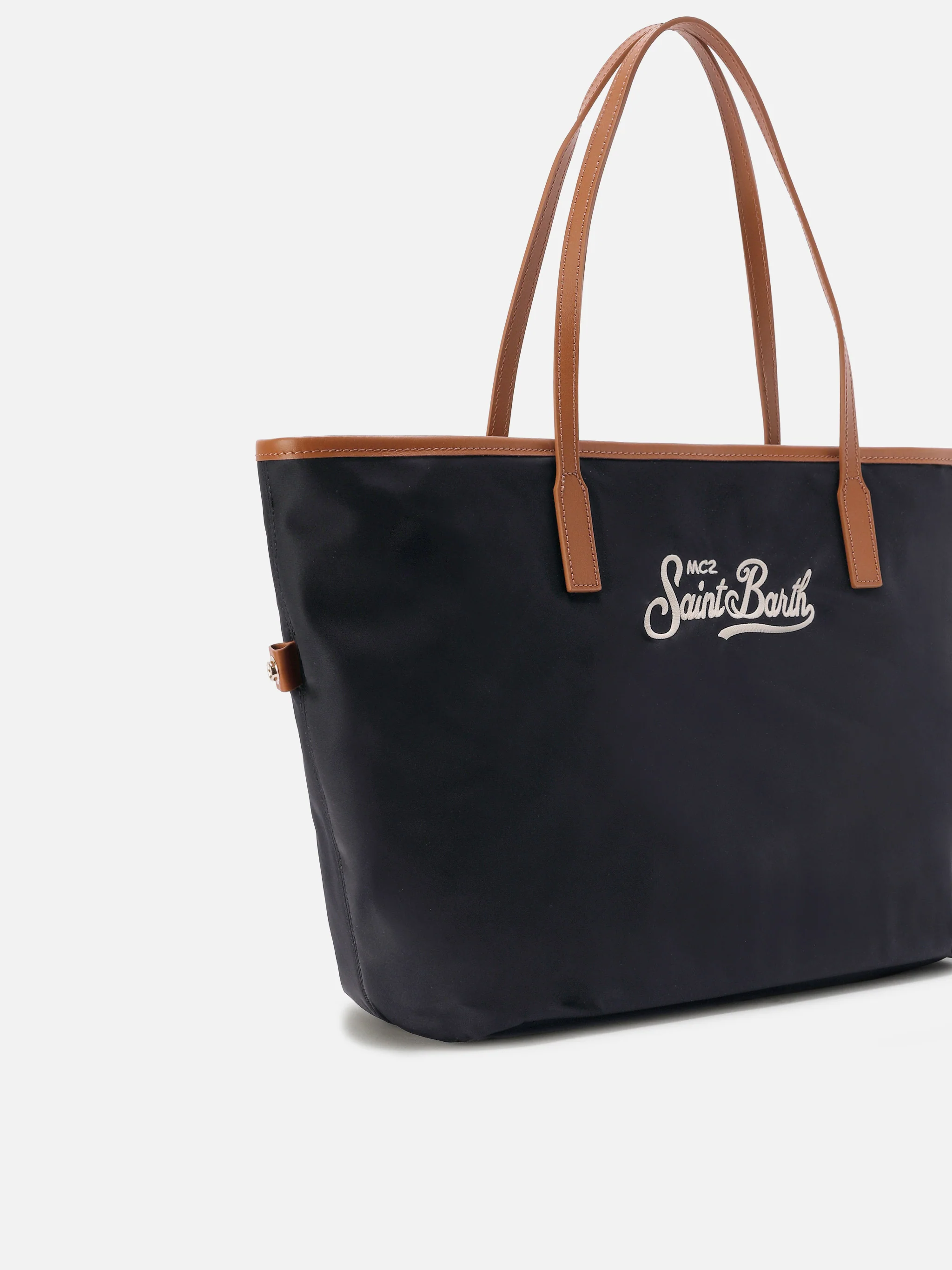 Black City nylon regular bag - Image 3