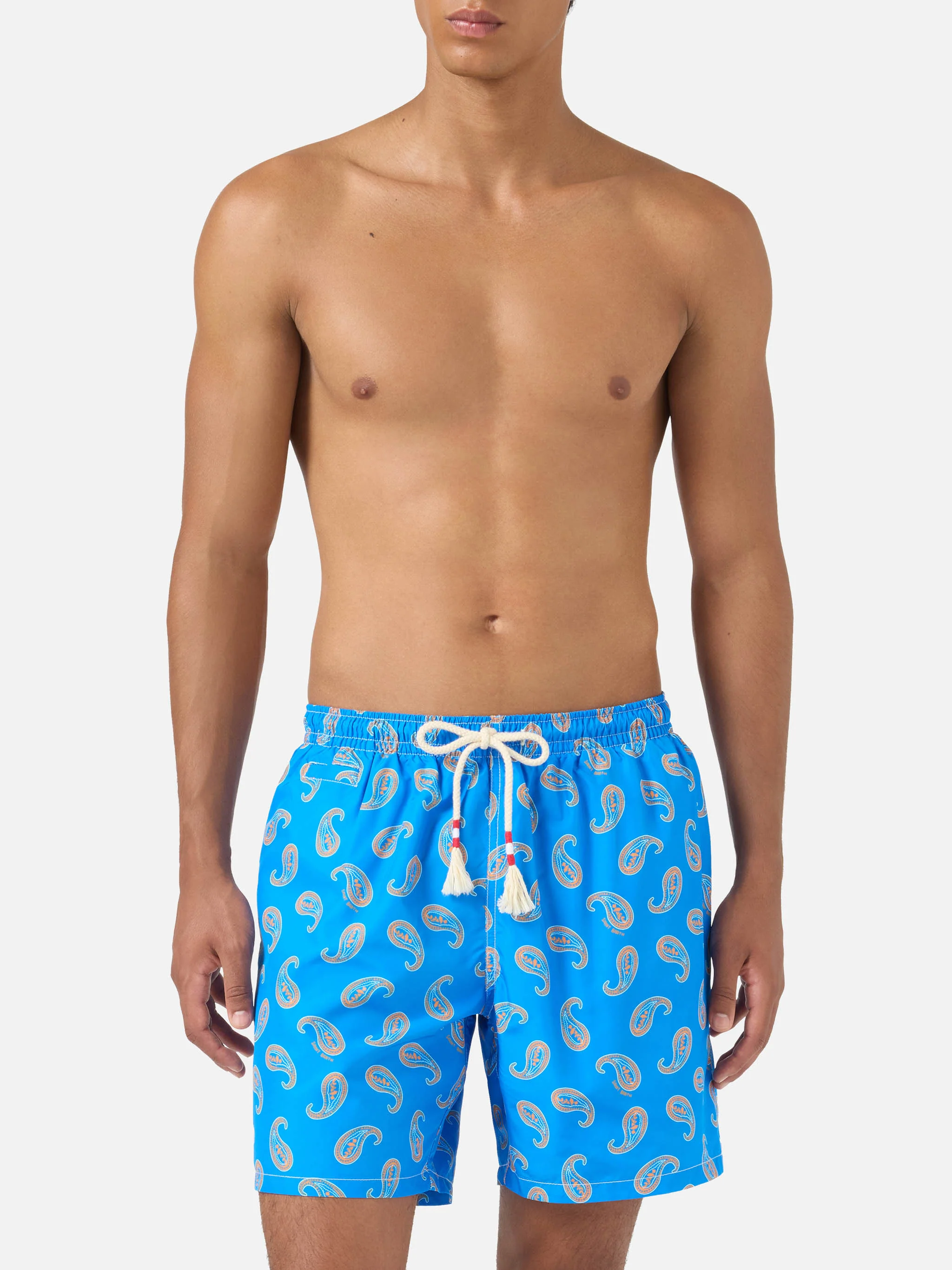 Bluette paisley Caprese swim shorts - Image 3