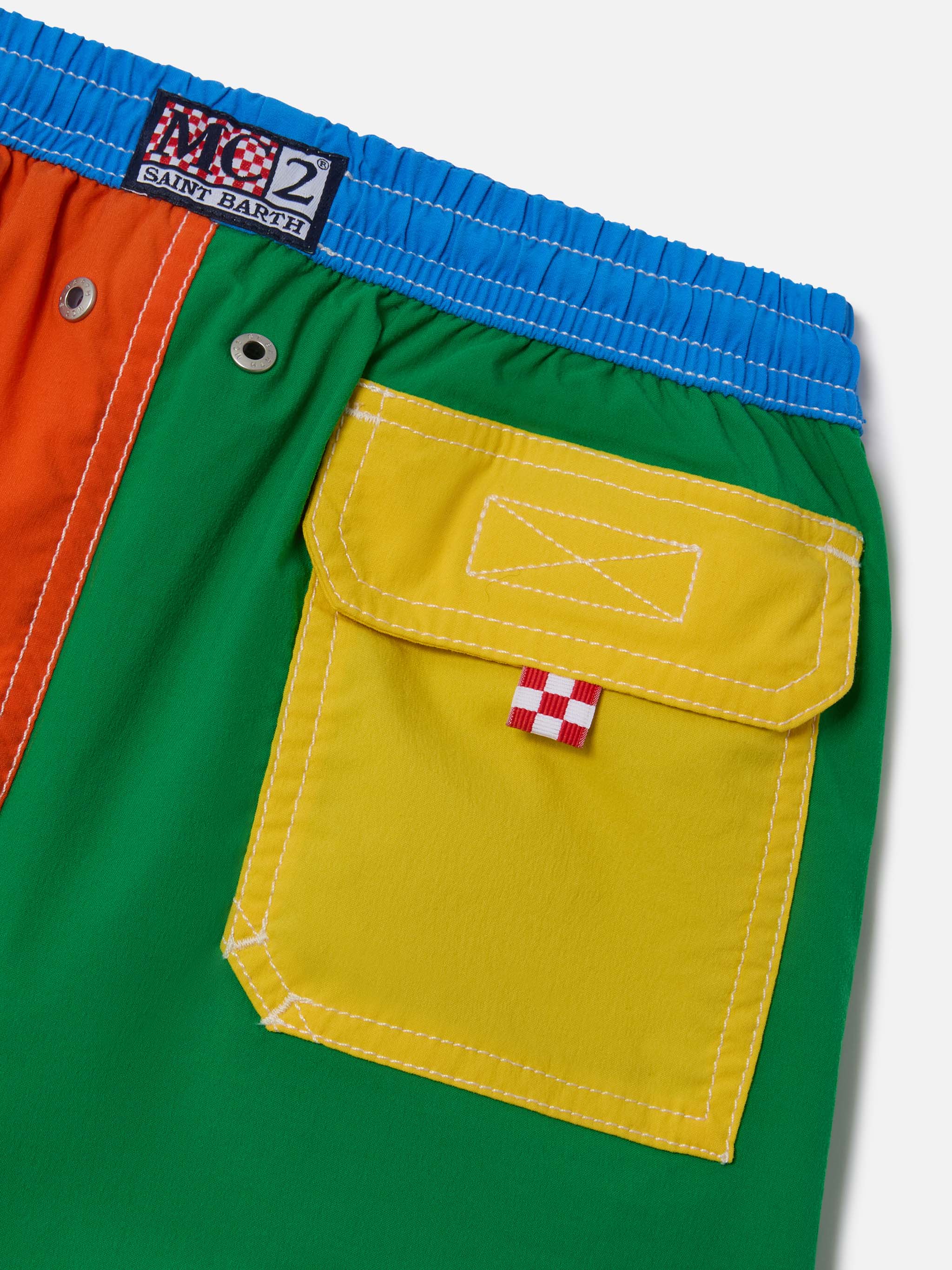Boy multicolor swim shorts - Image 3