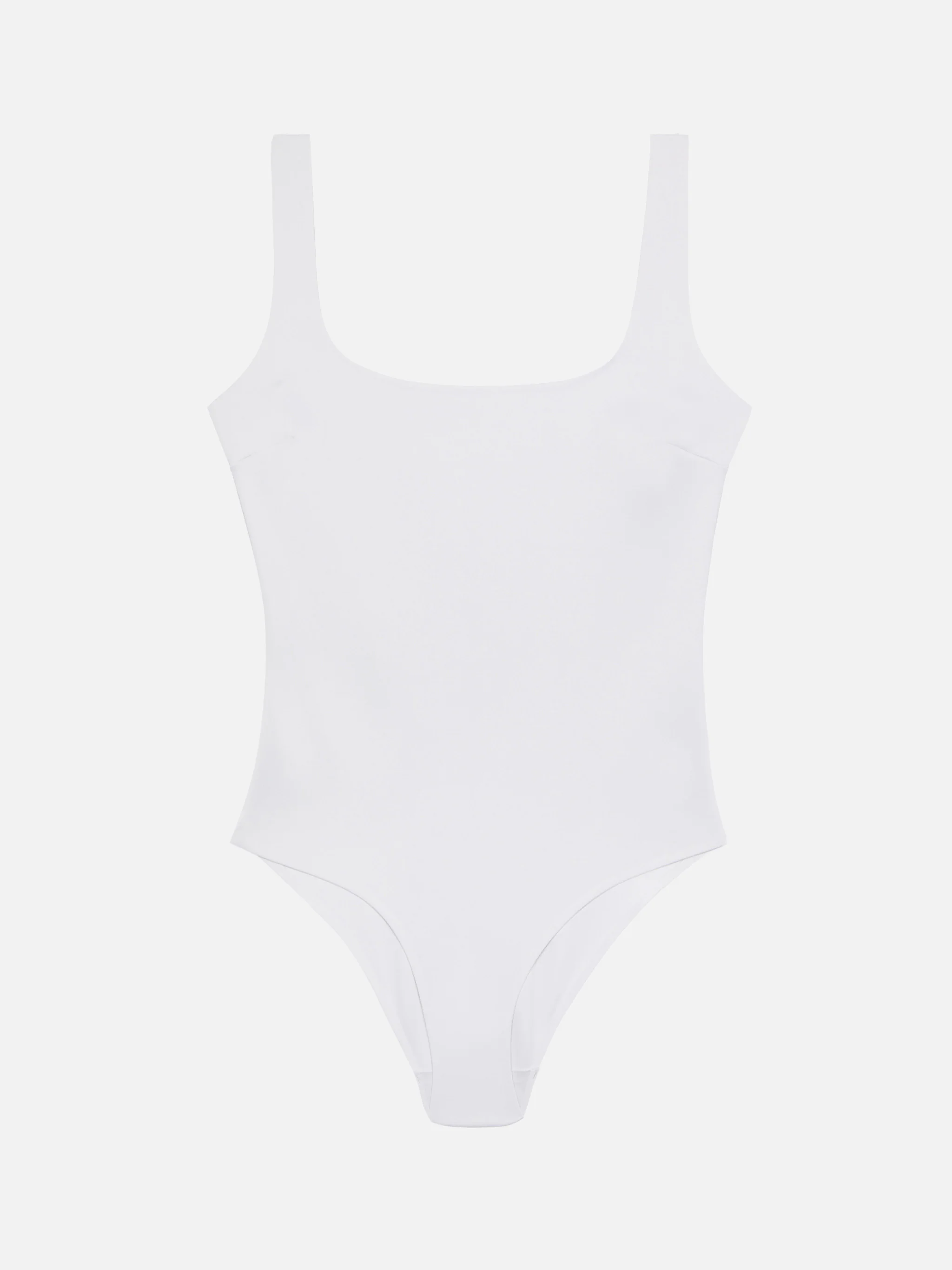 Cassandra square neck one-piece swimsuit