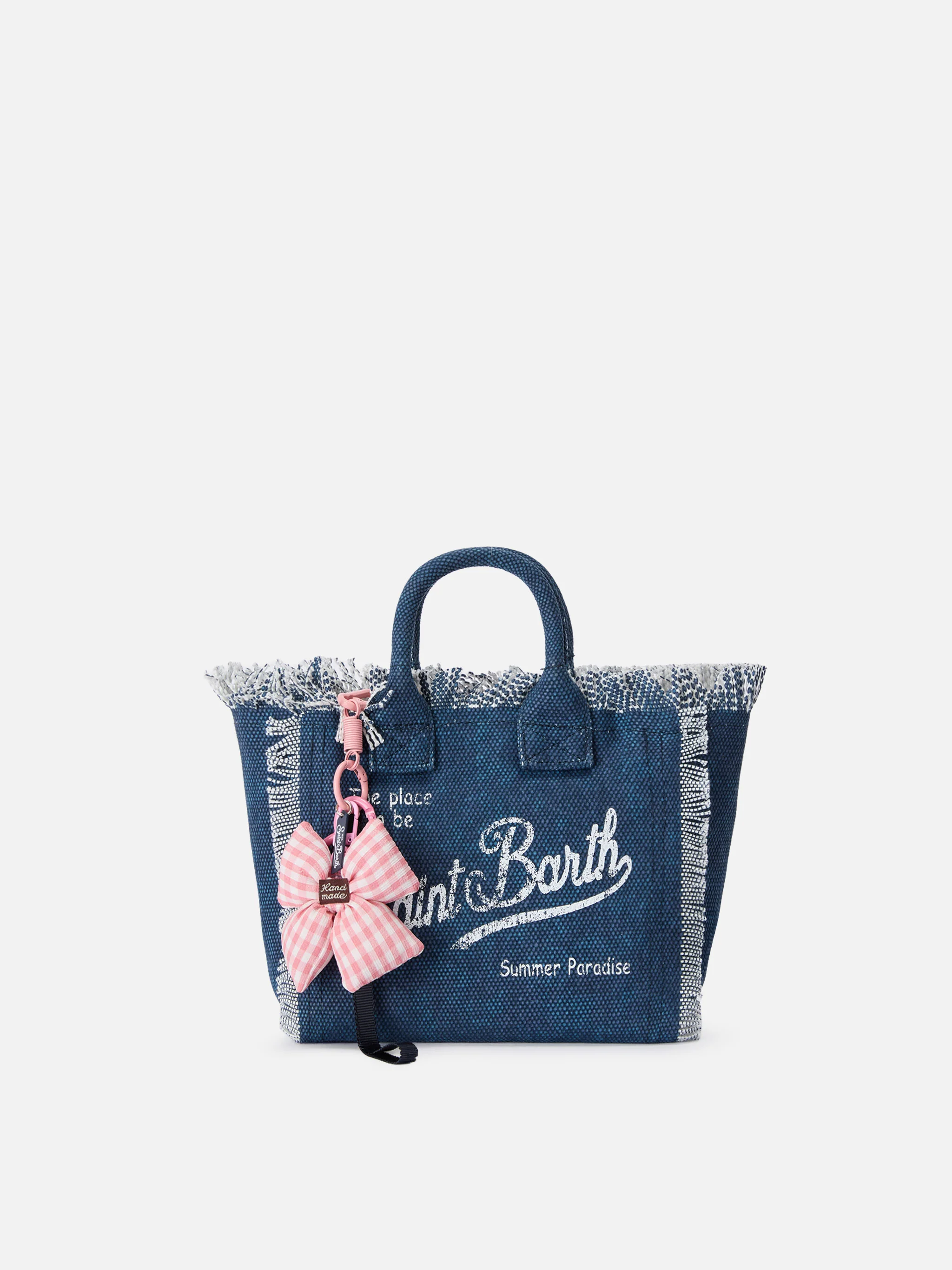 Funny bag Charm with crochet padded bow - Image 2