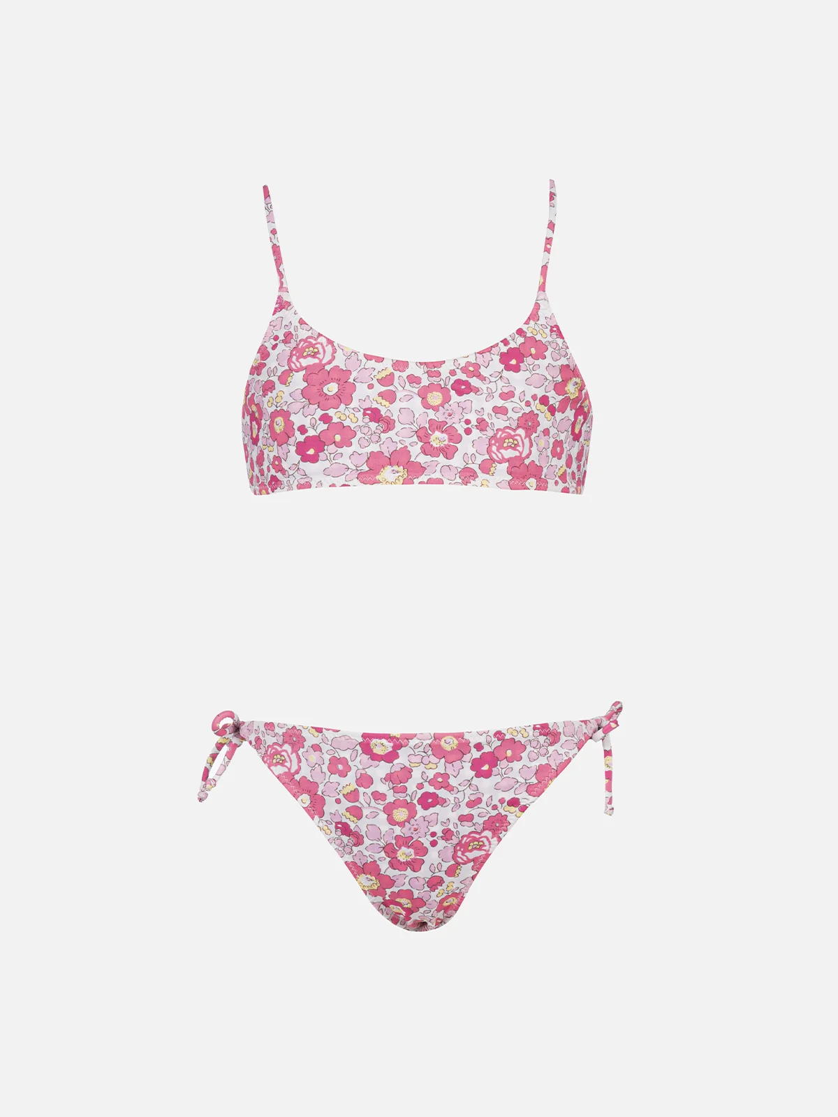 Girl double face bralette bikini Jaiden | MADE WITH LIBERTY FABRIC