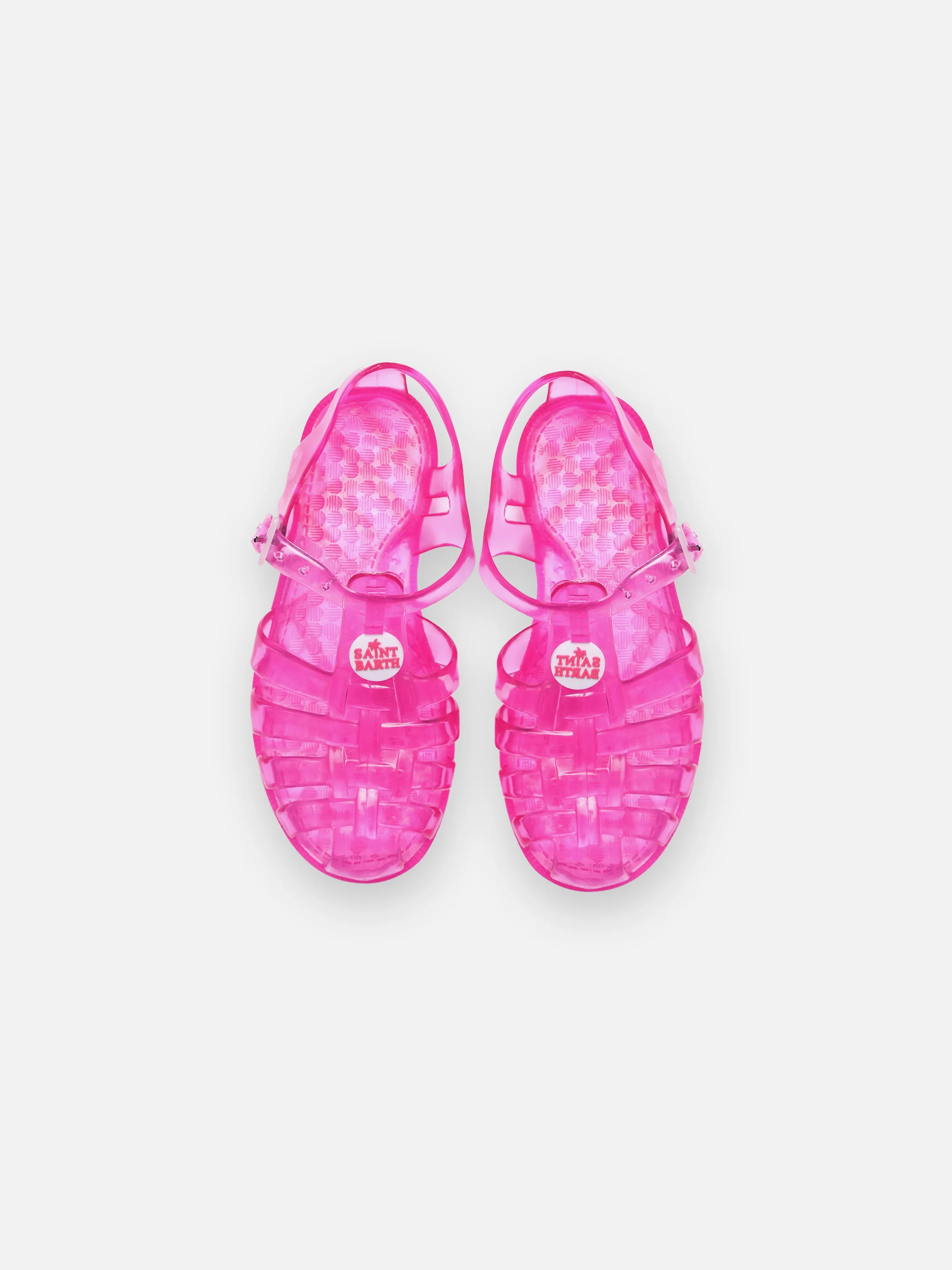 Fluo pink Jelly Sandals - Image 2