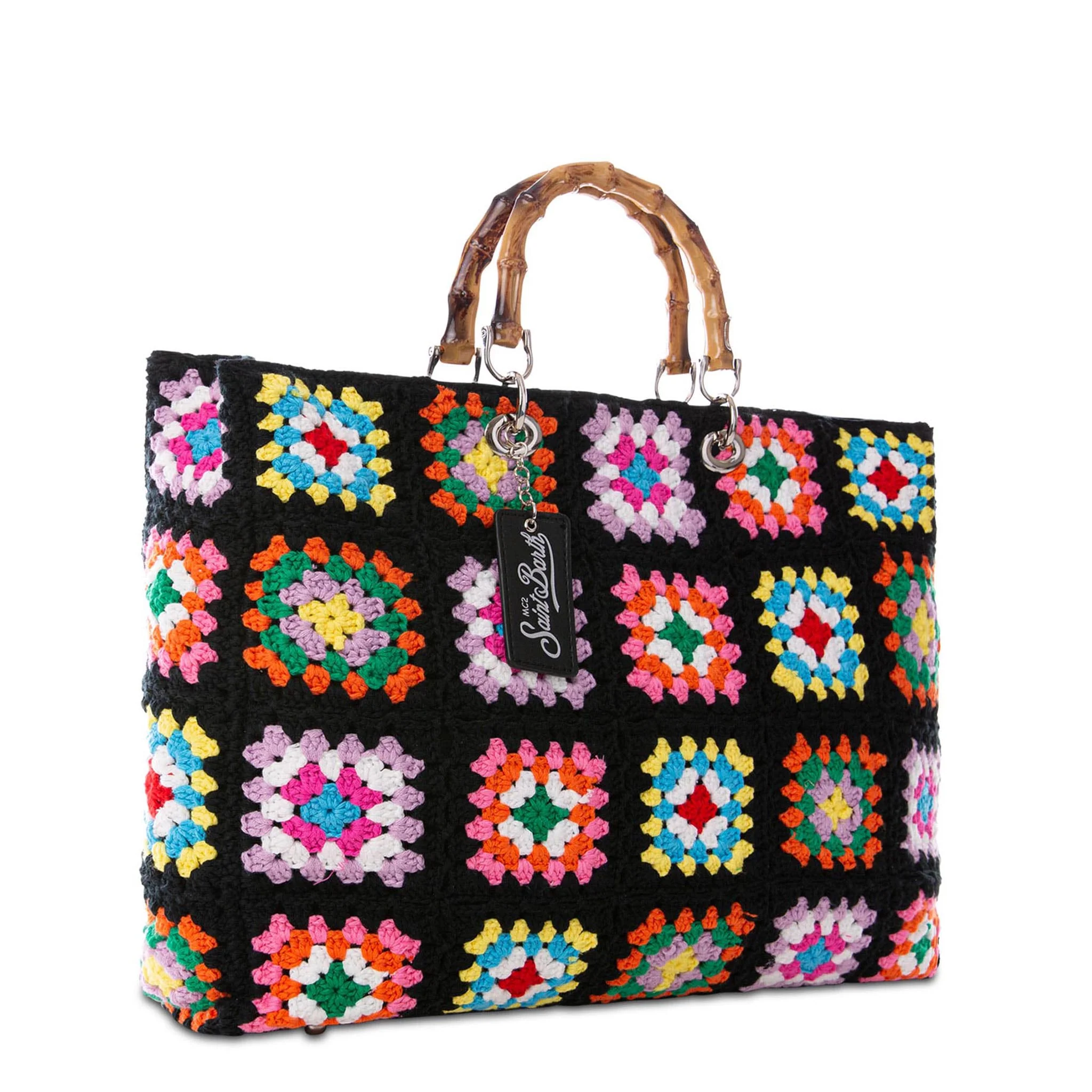 Handmade tiles crochet bag Victoria - Image 2