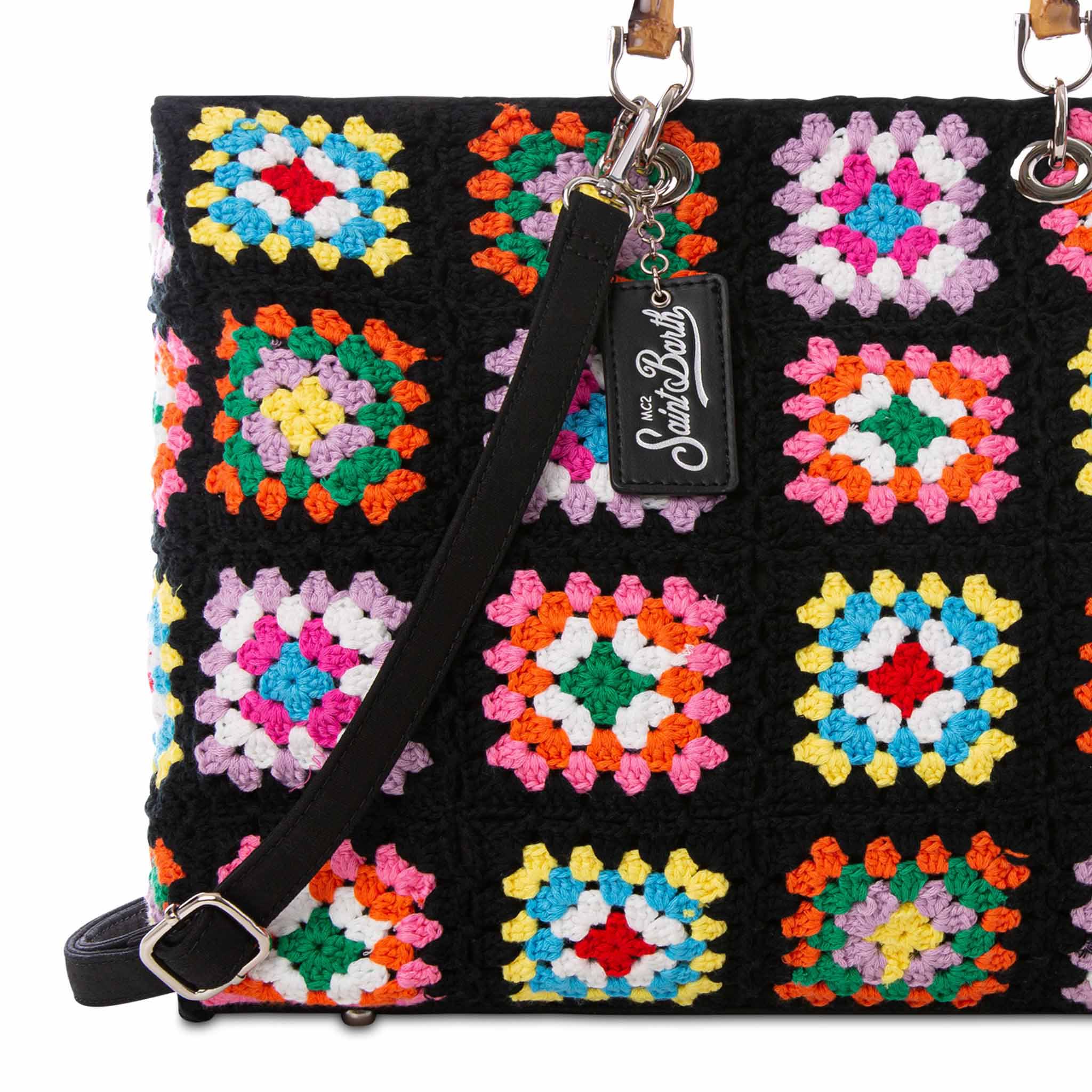 Handmade tiles crochet bag Victoria - Image 3