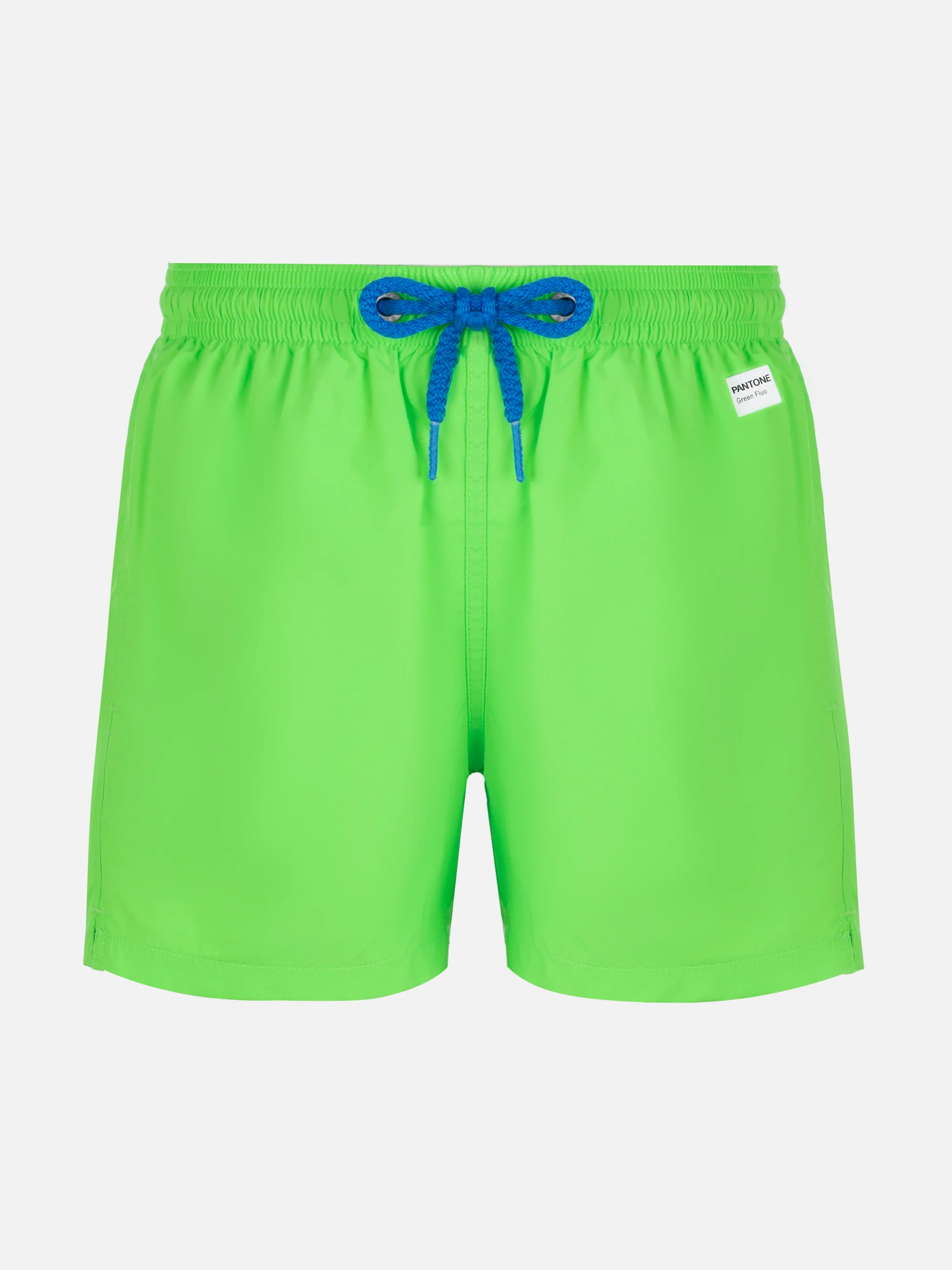 Jean Lighting Pantone lightweight fluo green swim shorts | PANTONE® SPECIAL EDITION