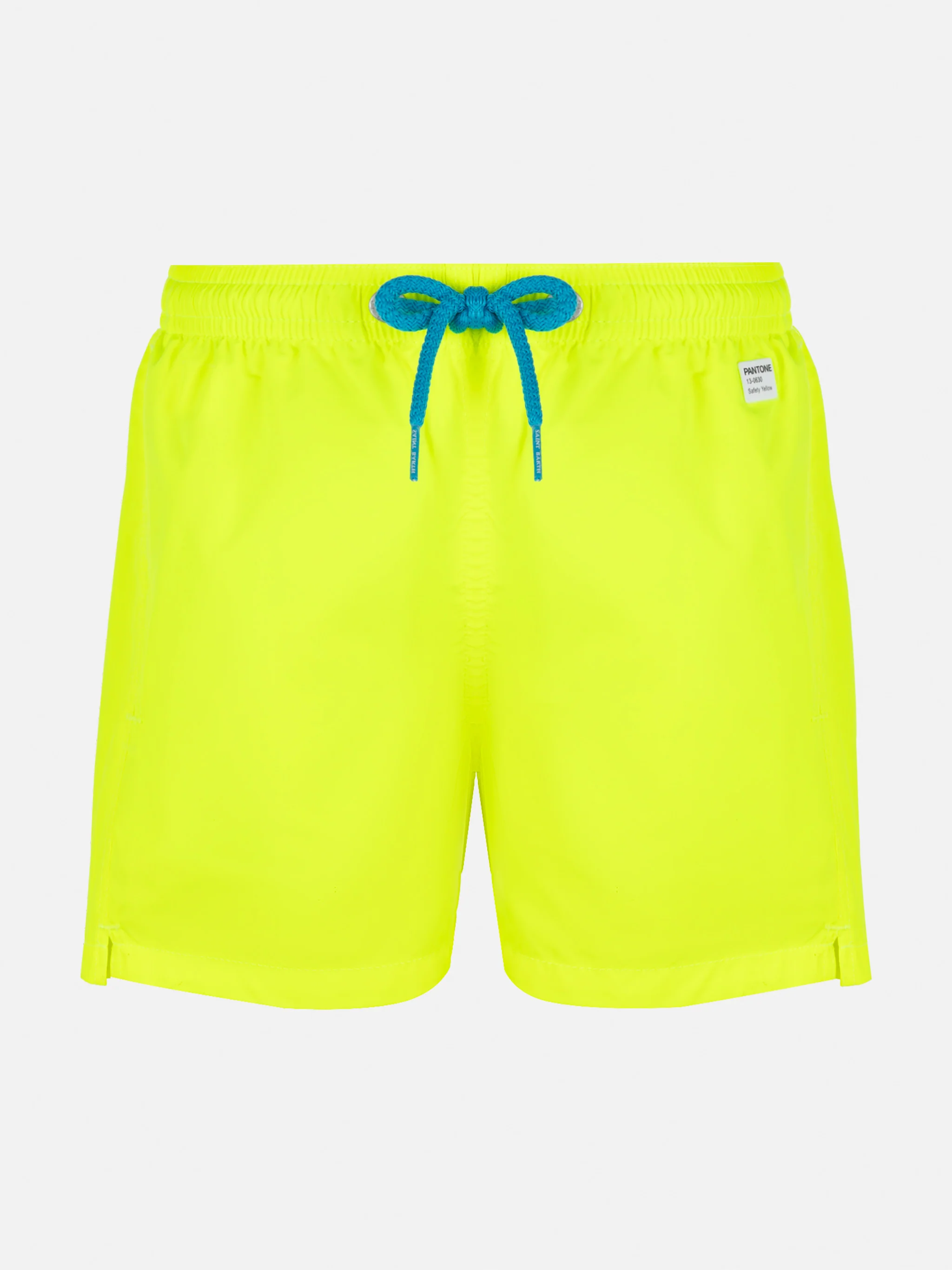 Jean Lighting Pantone lightweight fluo yellow swim shorts  | PANTONE® SPECIAL EDITION