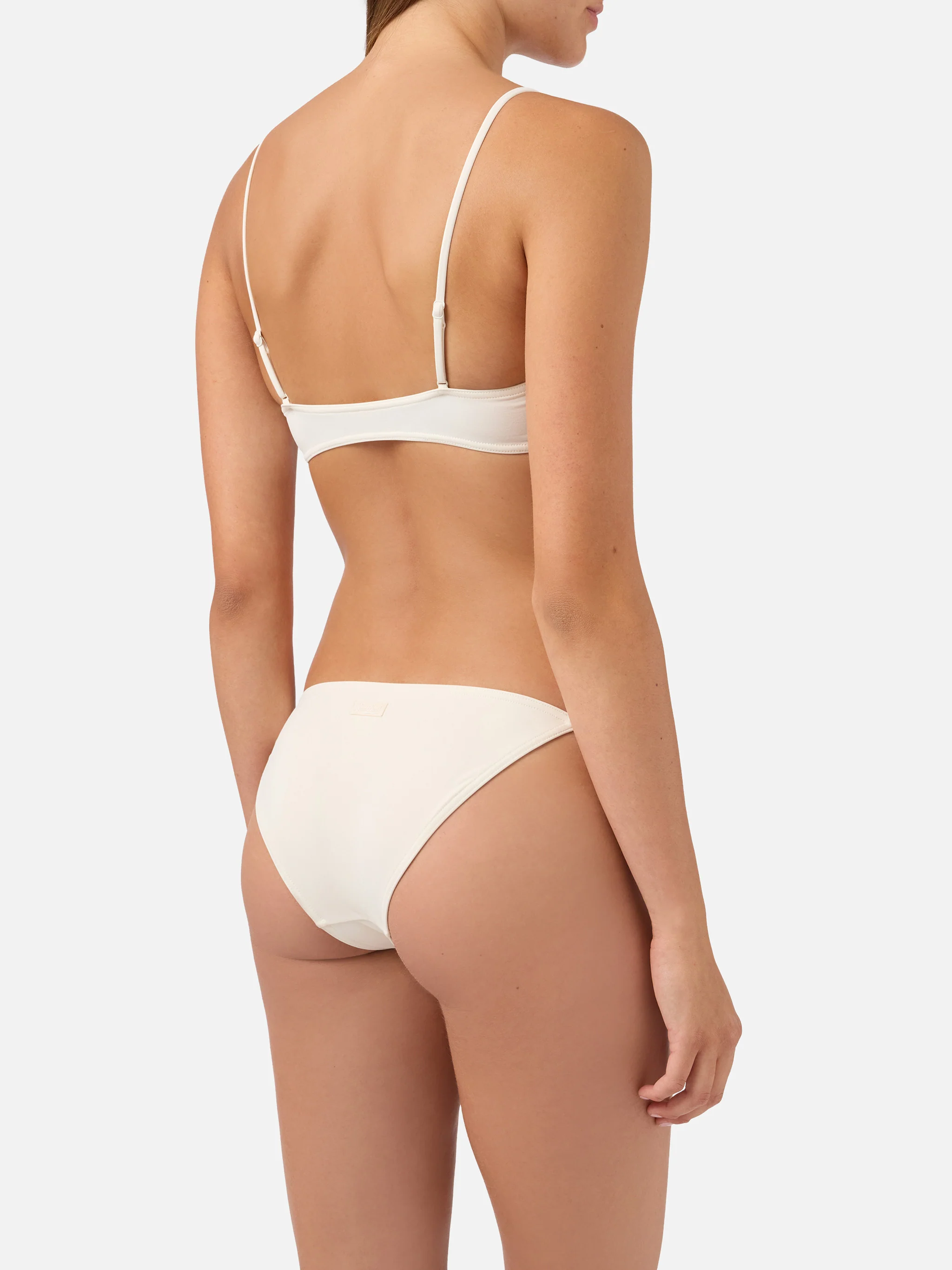 Judy Virgo cream bralette bikini with ties - Image 4