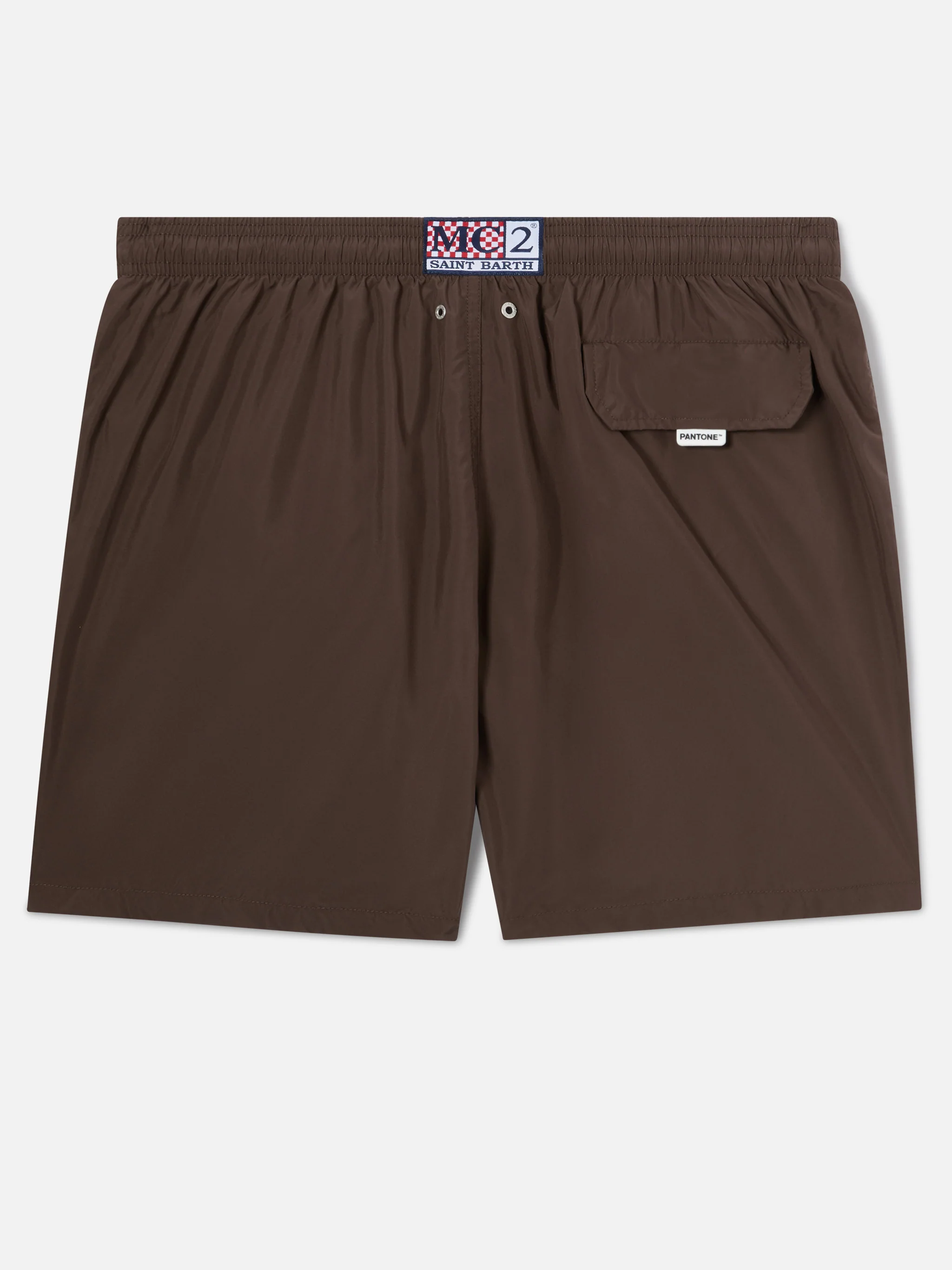 Lighting Pantone swim shorts in dark brown | PANTONE SPECIAL EDITION - Image 2