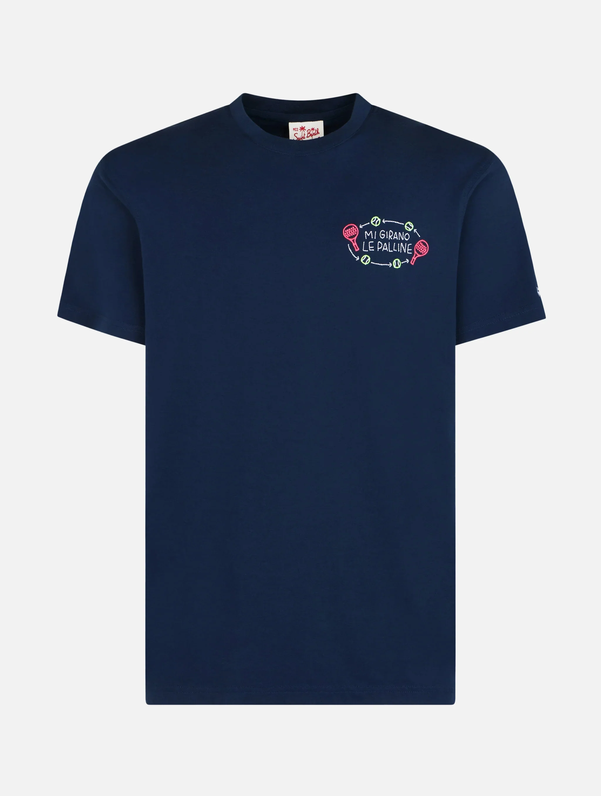 Portofino t-shirt with Mi girano le palline embroidery | Special Edition - Image 6