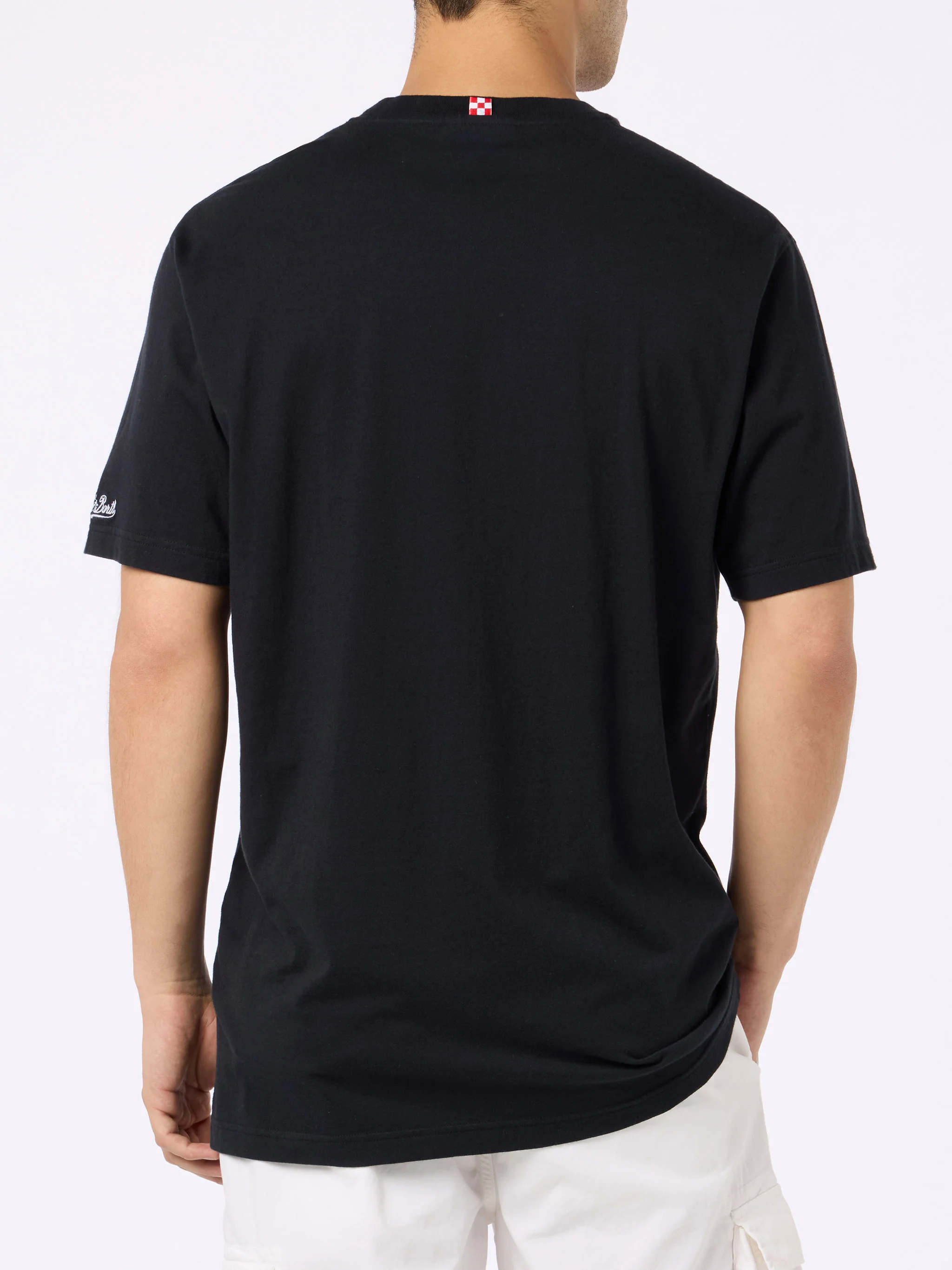 Portofino t-shirt with Non ci resta che sbocciare embroidery - Image 3