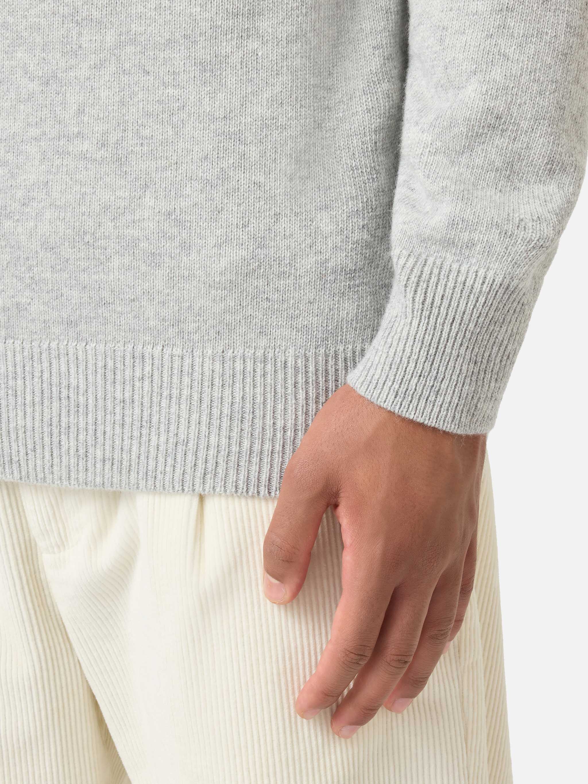 Half-turtleneck sweater Davos with Matterhorn jacquard - Image 4