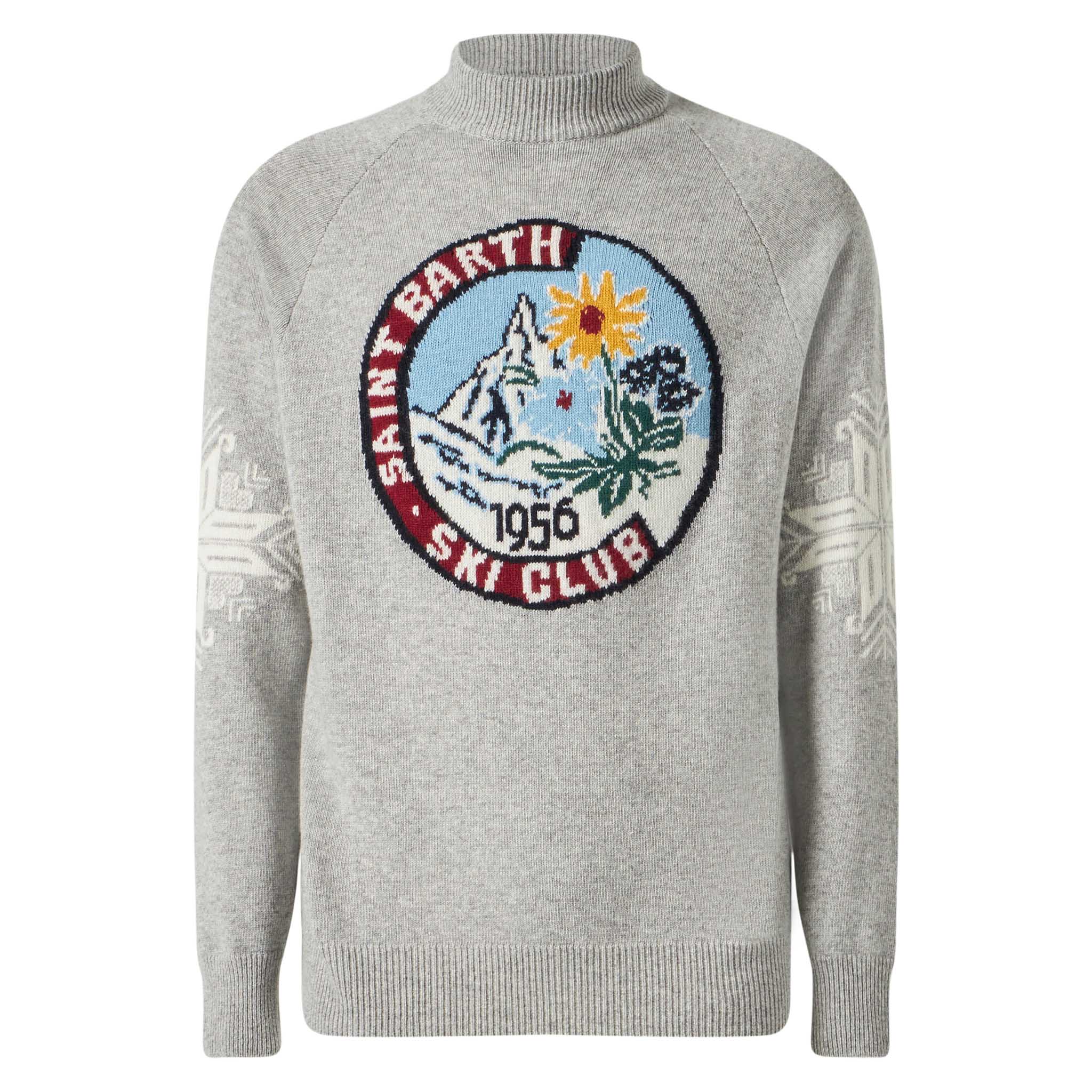 Half-turtleneck sweater Davos with Matterhorn jacquard - Image 5