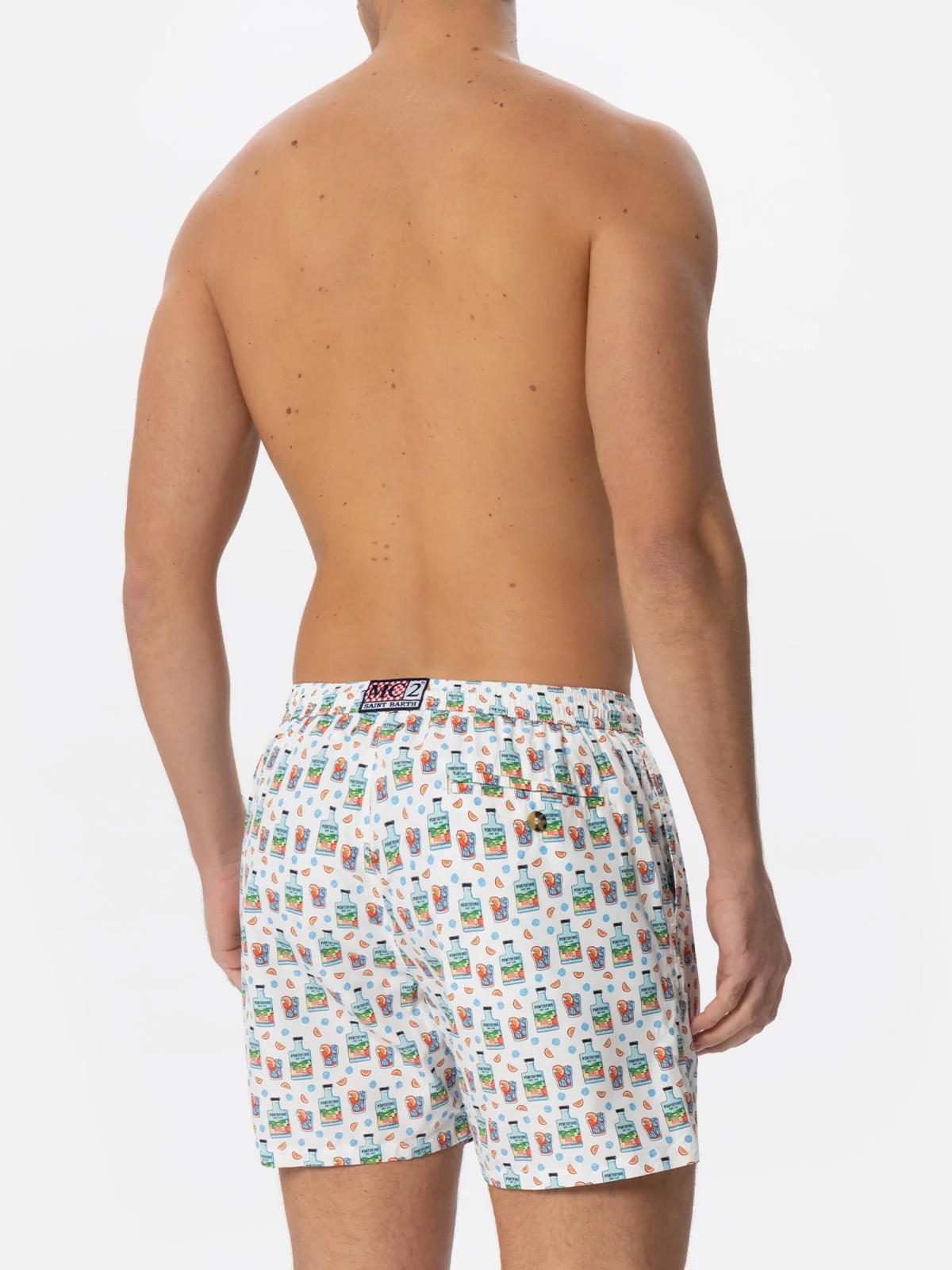 Lighting Micro Fantasy Gin print swim shorts | Special Edition - Image 5