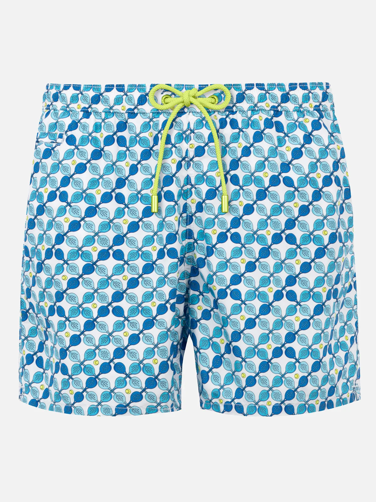 Lighting padel rackets print swim shorts