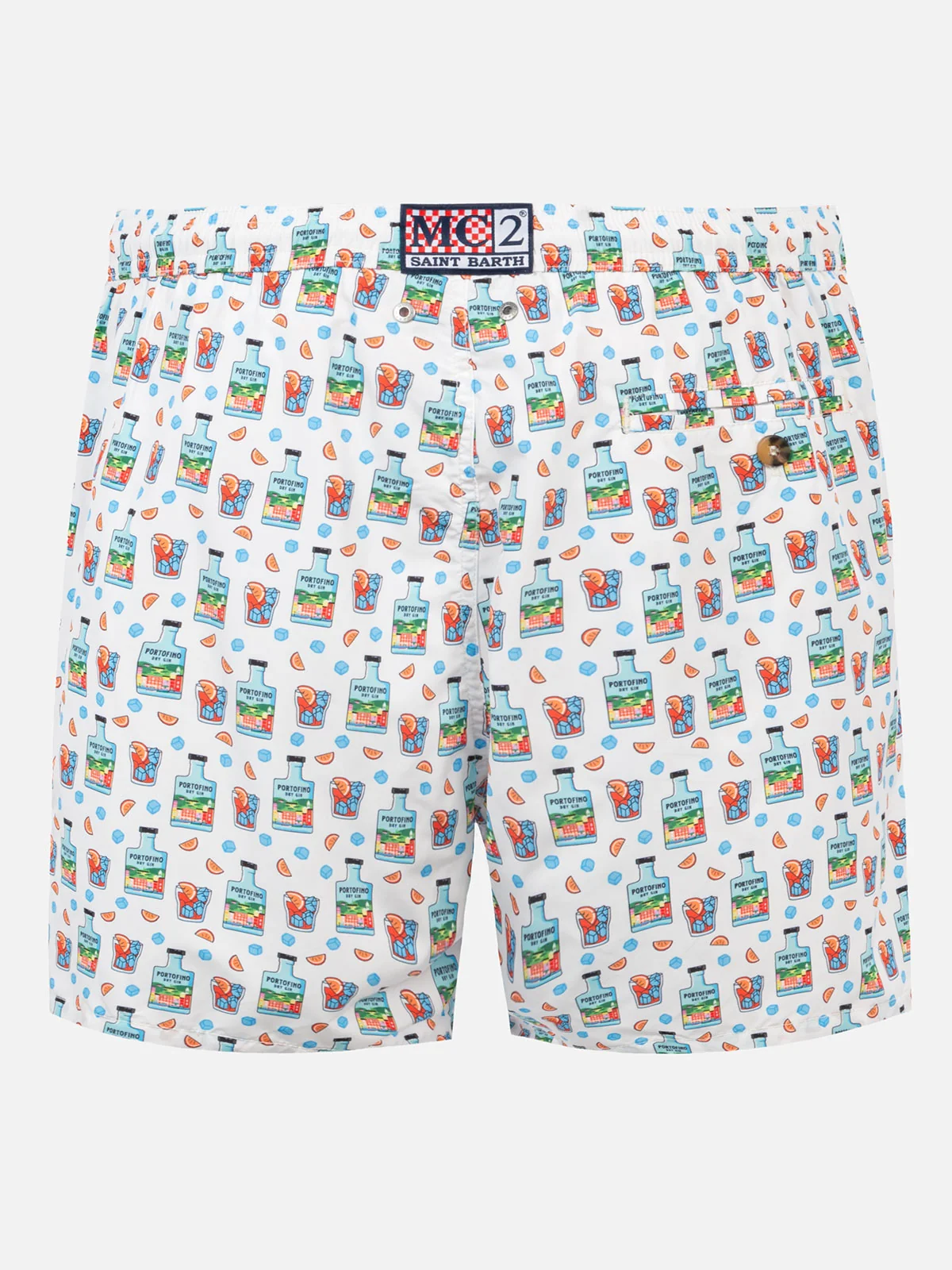 Lighting Portofino Gin white swim shorts | Special Edition - Image 2