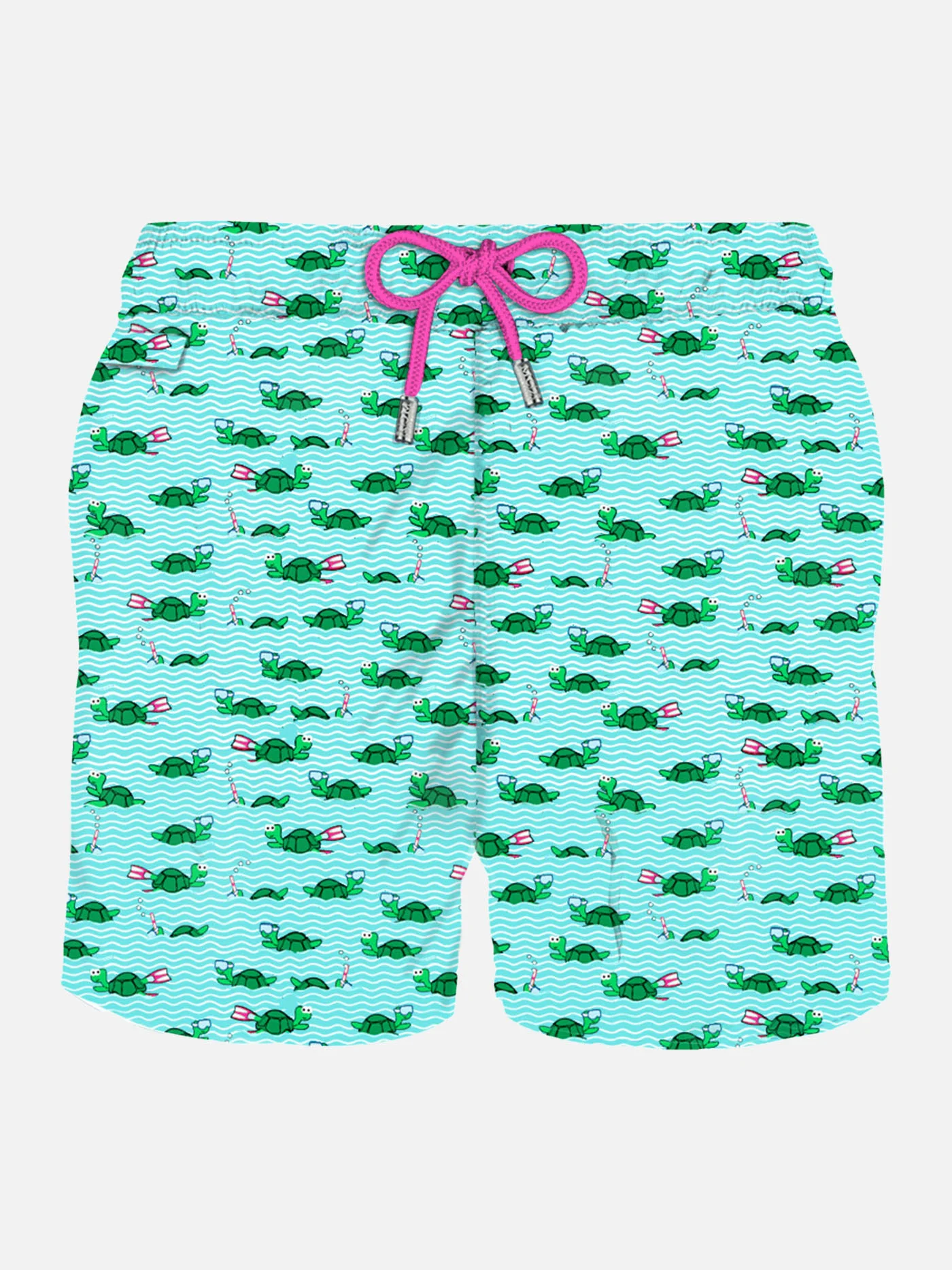 Lighting turtle print swim shorts