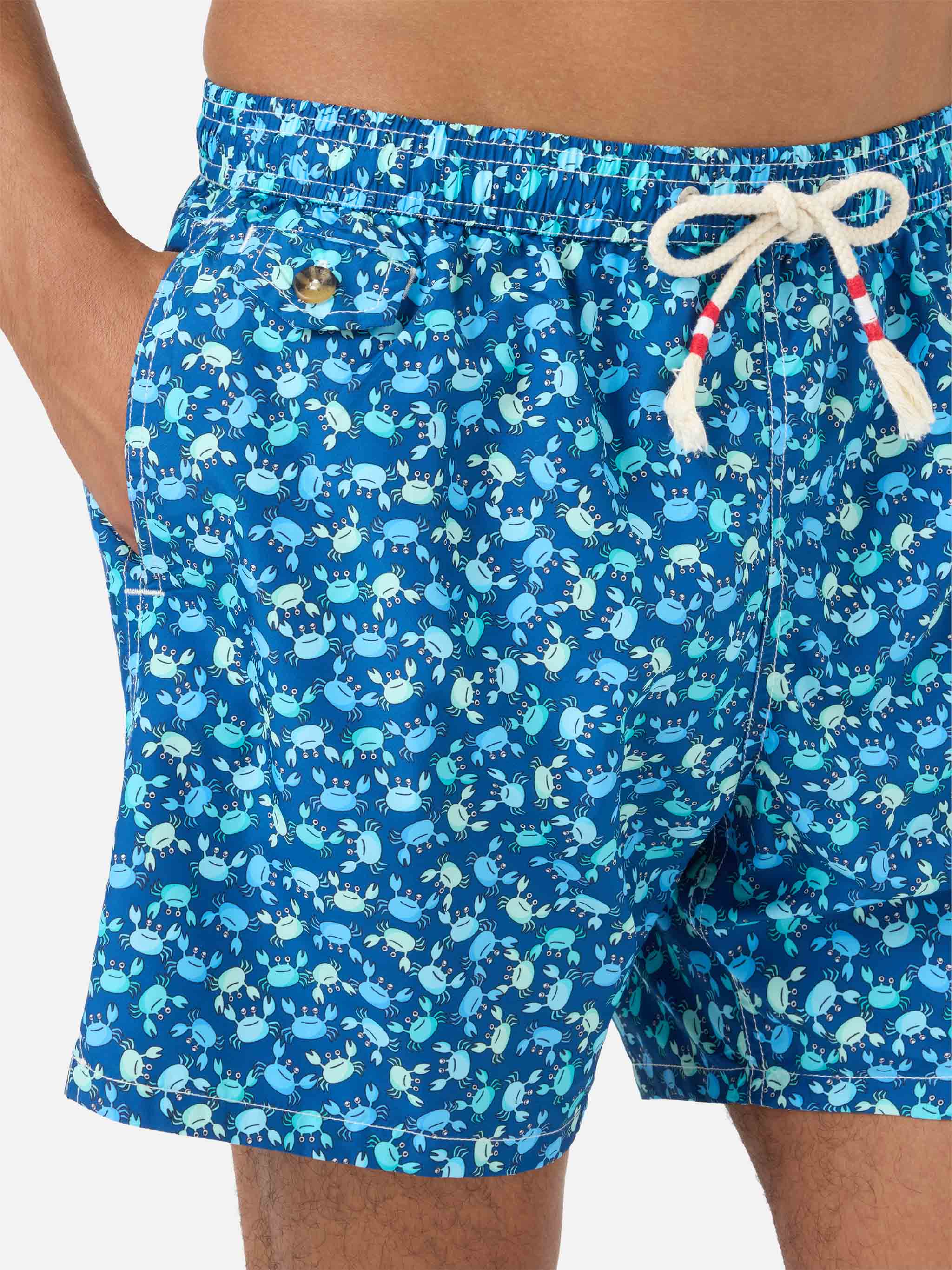 Lighting crabs print swim shorts - Image 4