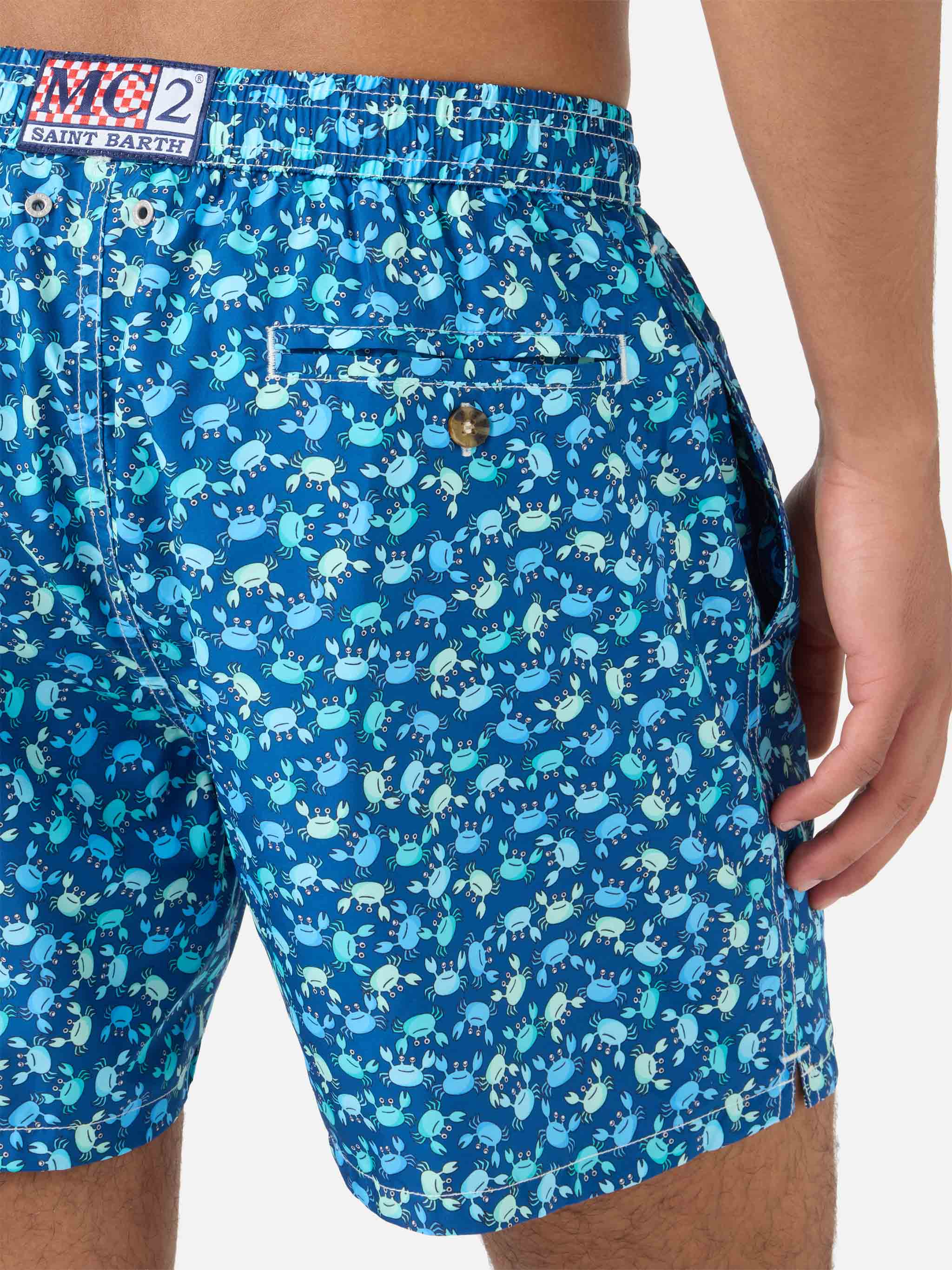 Lighting crabs print swim shorts - Image 6