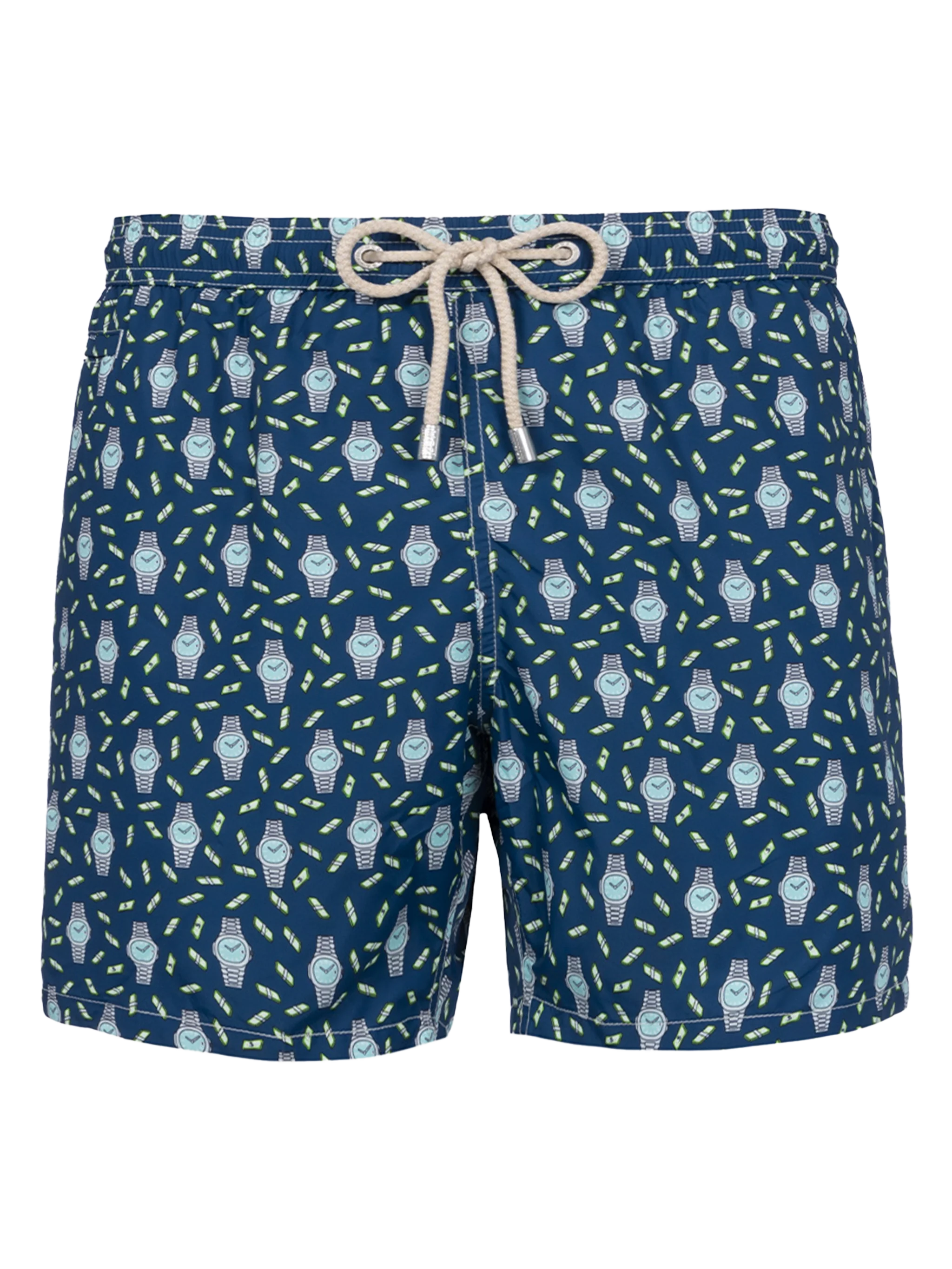 Lighting Micro Fantasy swim shorts with watches print
