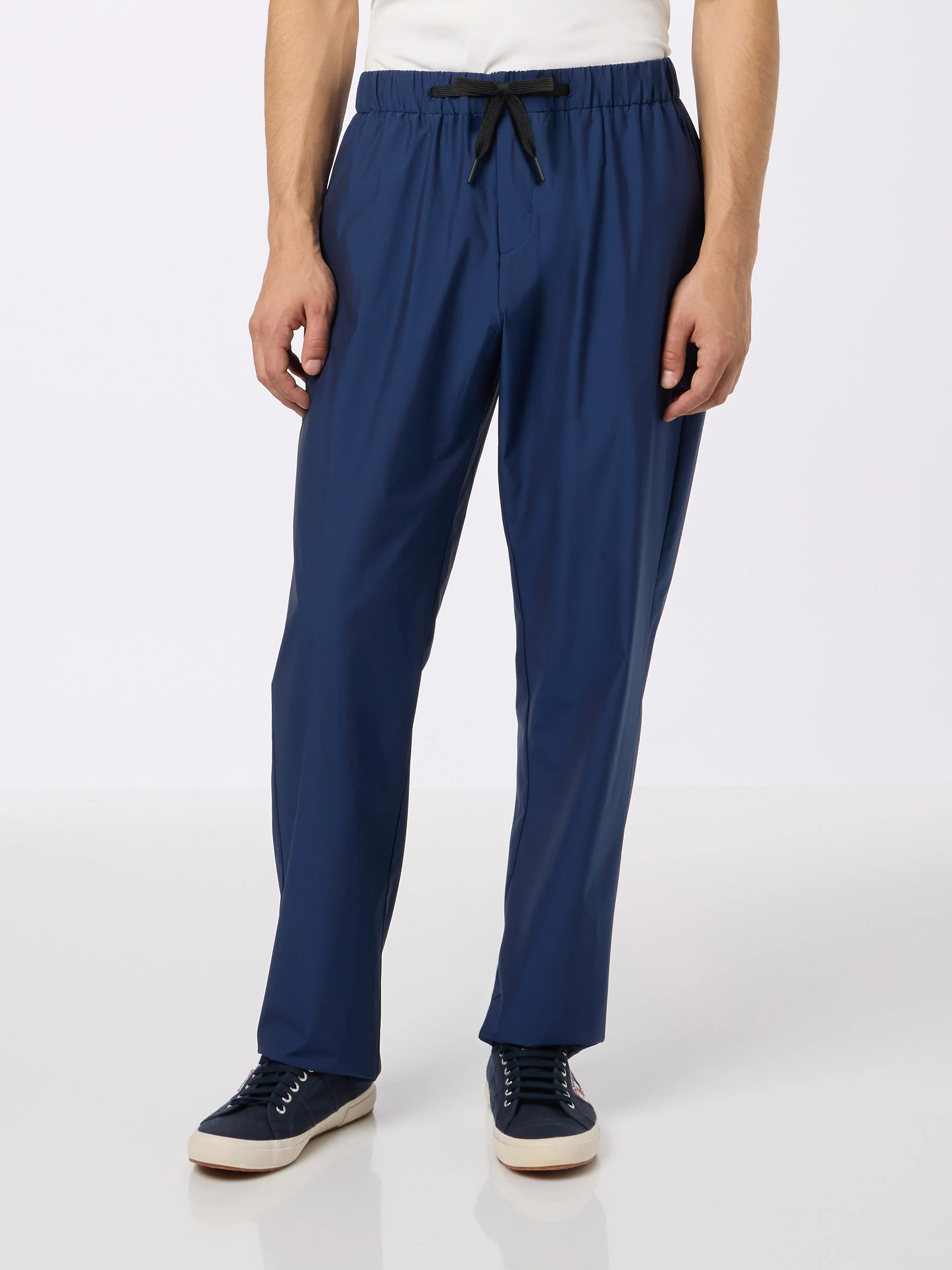 Porter navy blue Solaro technical pants