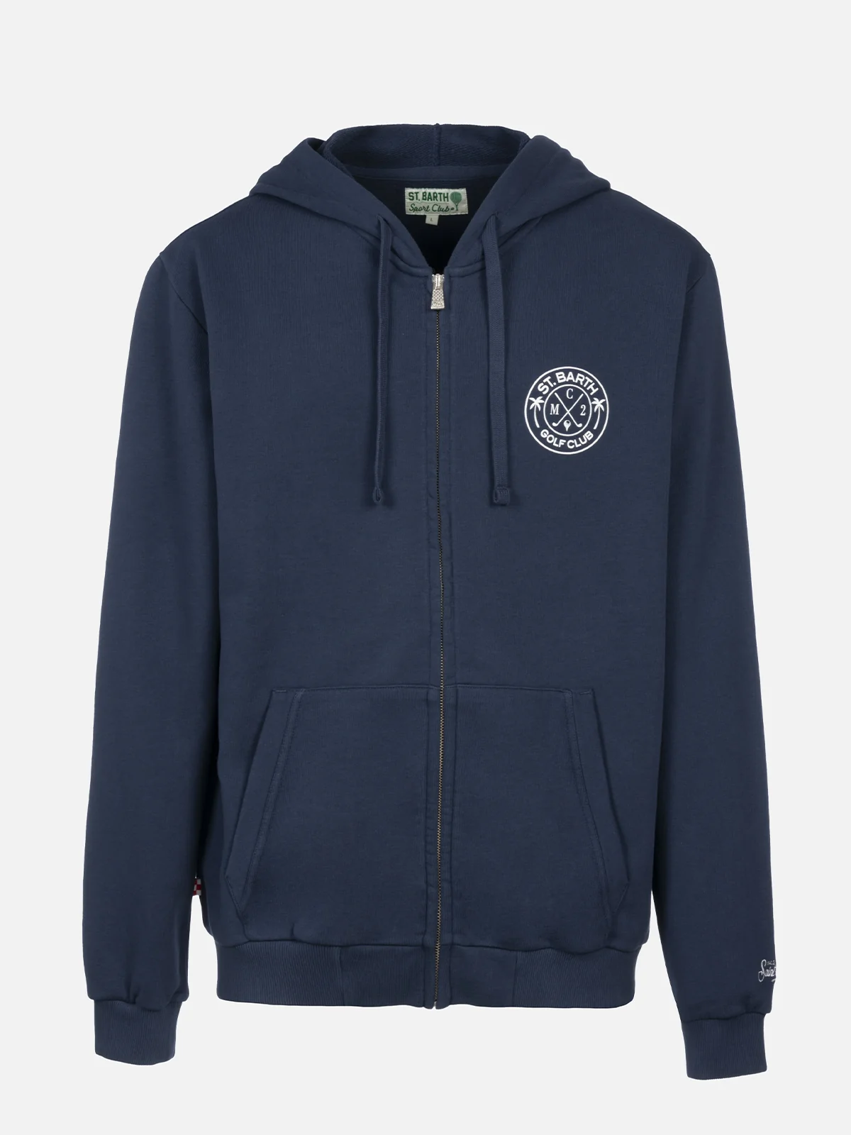 Danny cotton sweatshirt with front and back print - Image 5