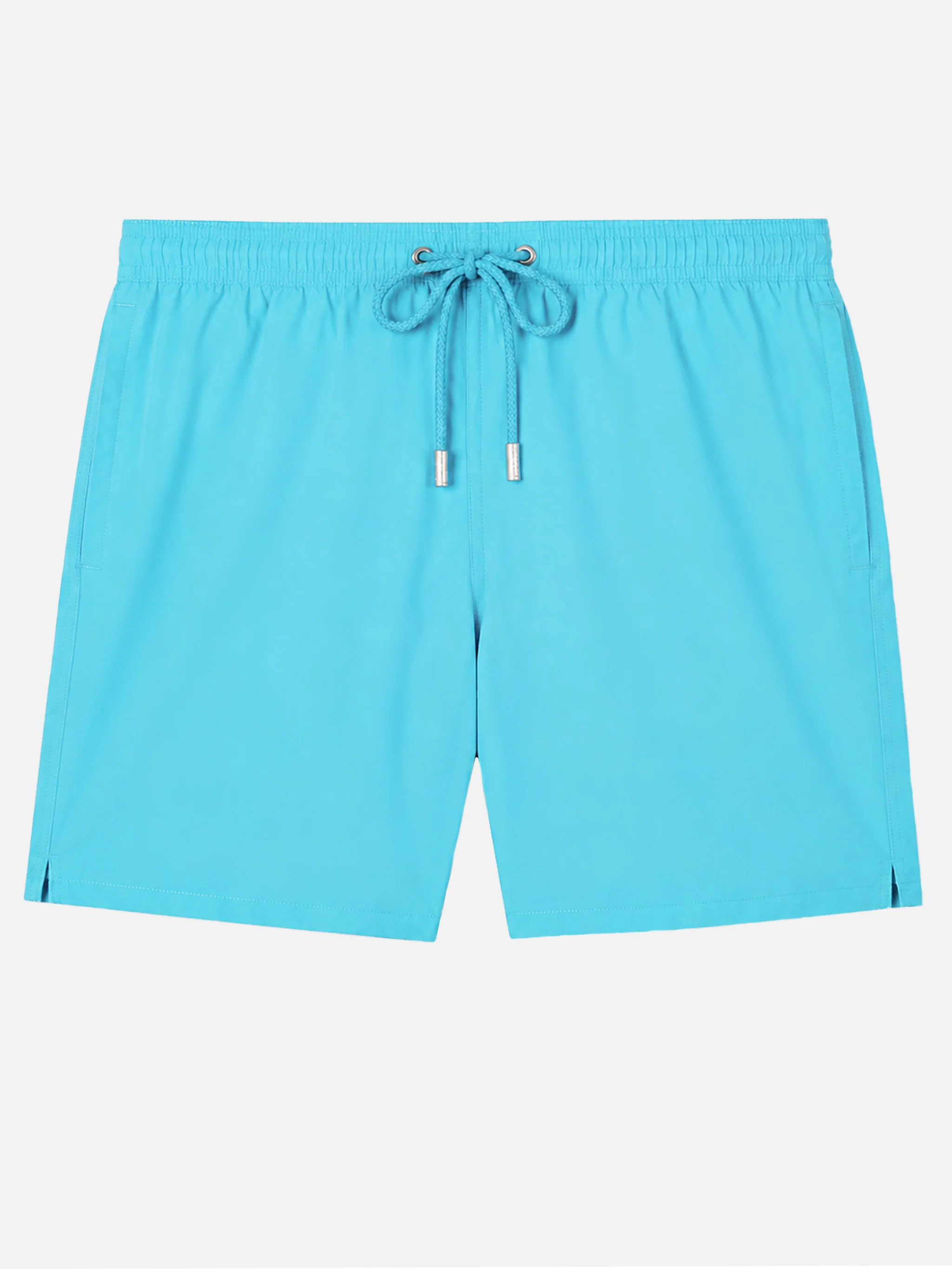 Men's swimsuit with thermoreactive print – daisy print