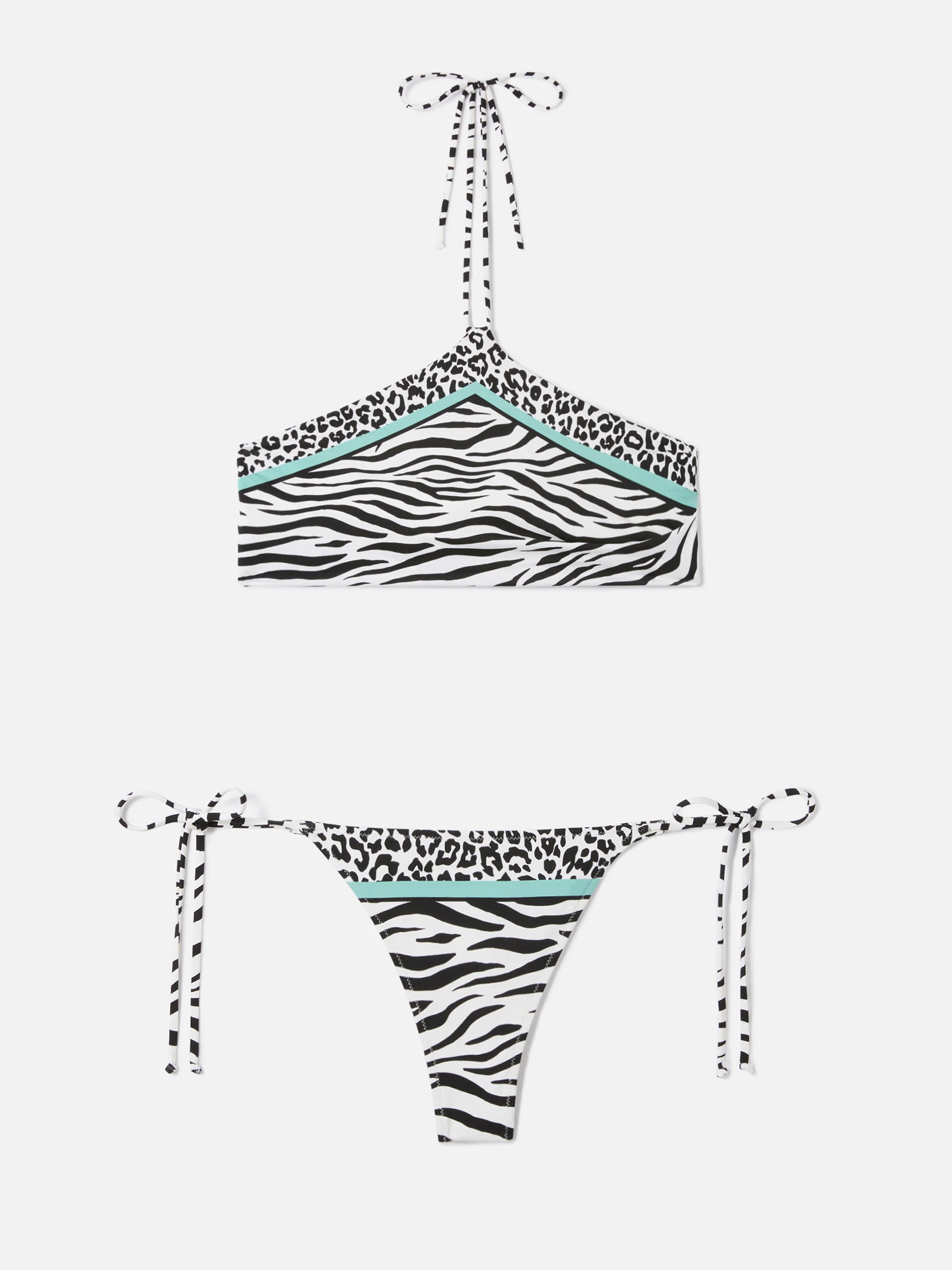 Nairobi Marielle multicolor animal print bikini