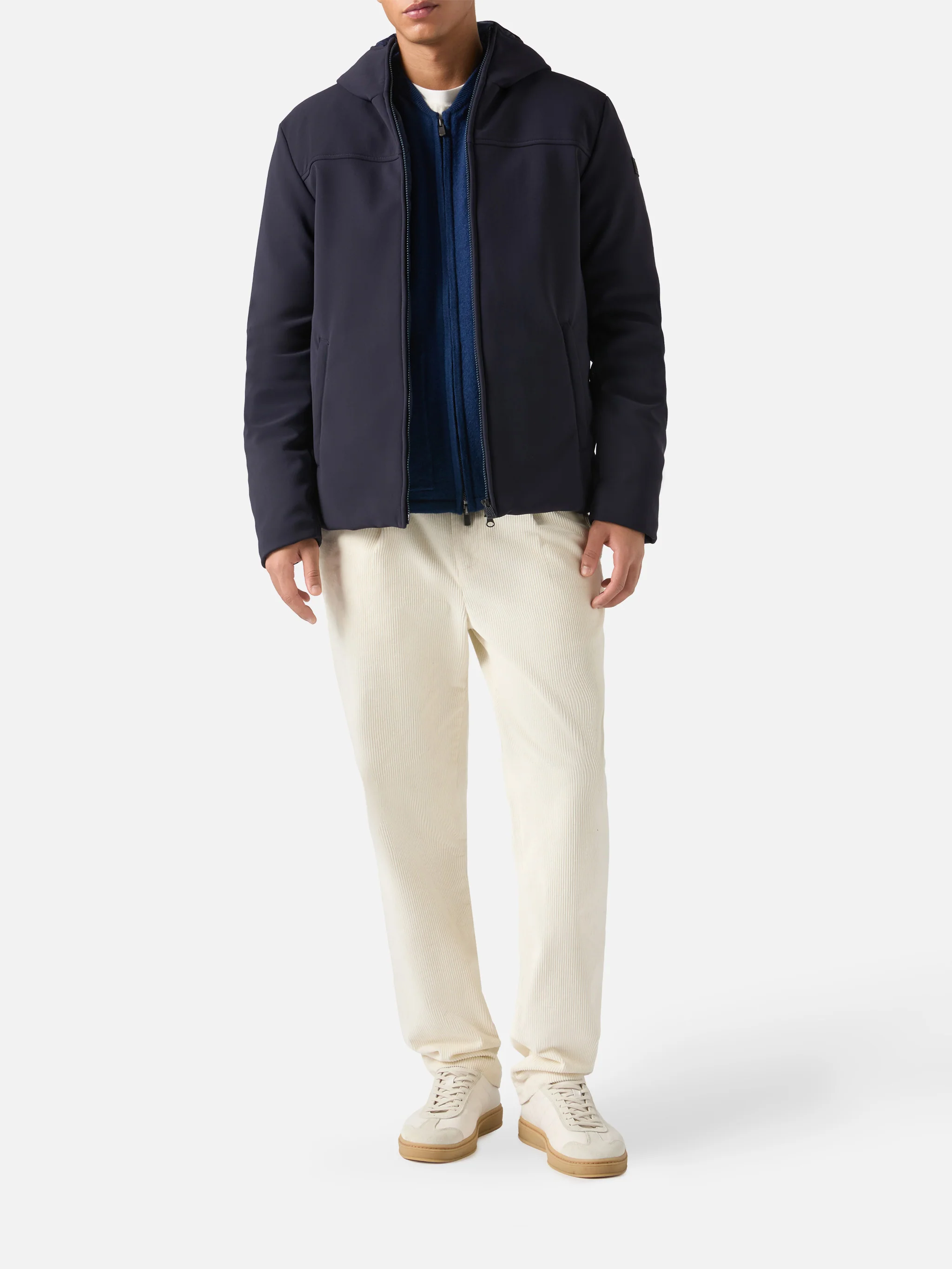 Navy blue down jacket Hamilton - Image 2