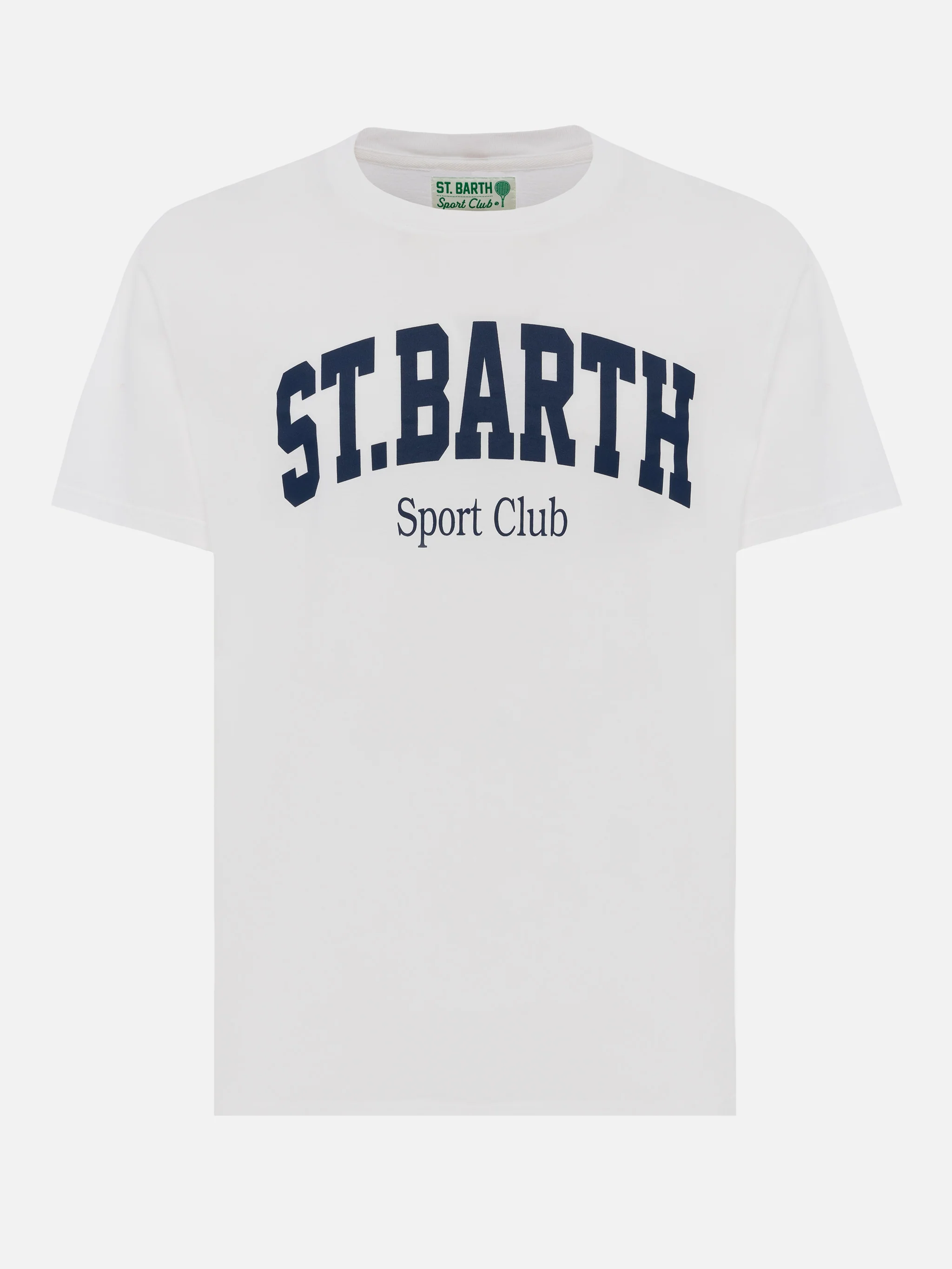 T-shirt with St. Barth Sport Club print
