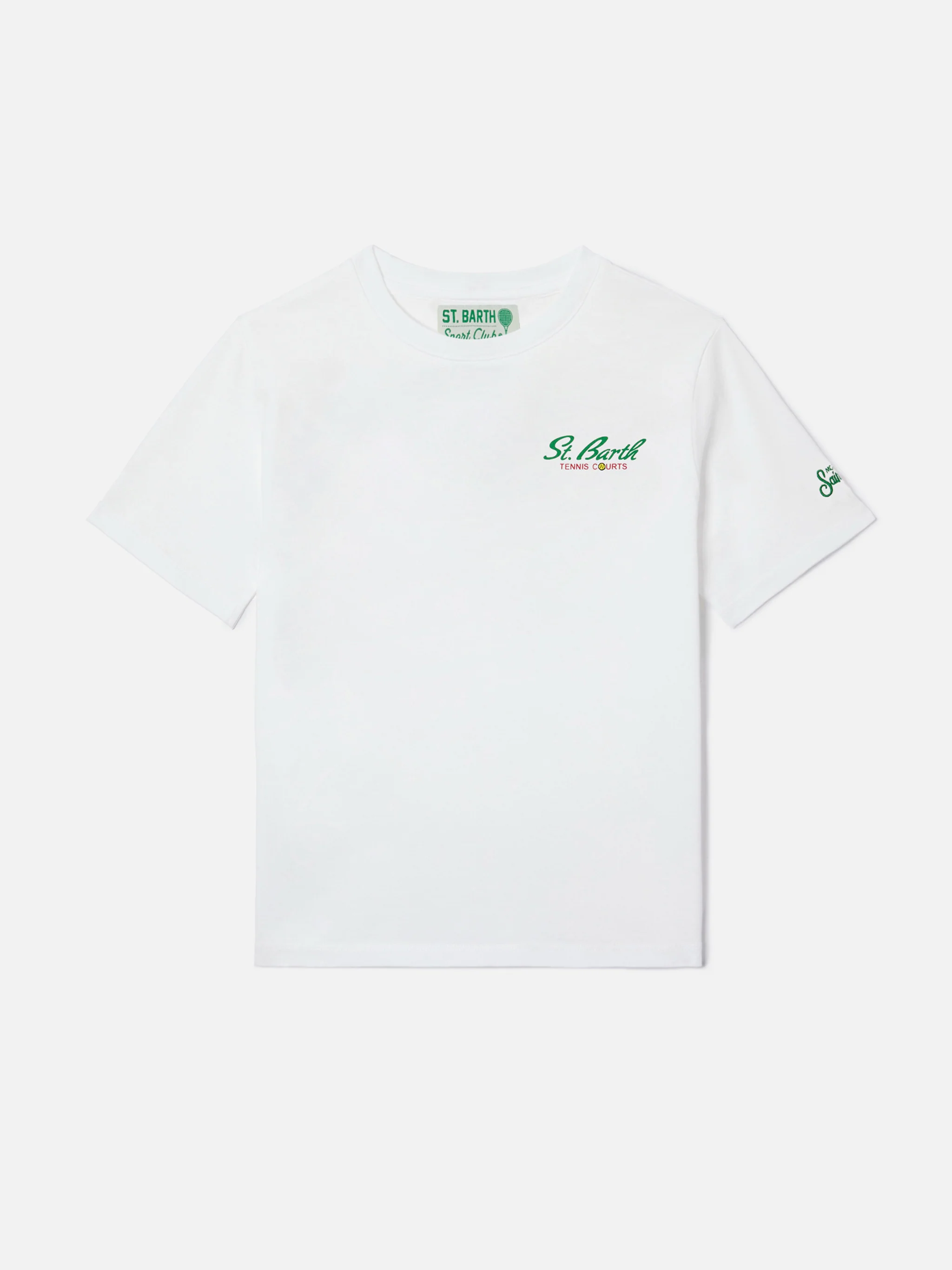 Portland Jr t-shirt with Tennis Courts maxi print | Special Edition - Image 4