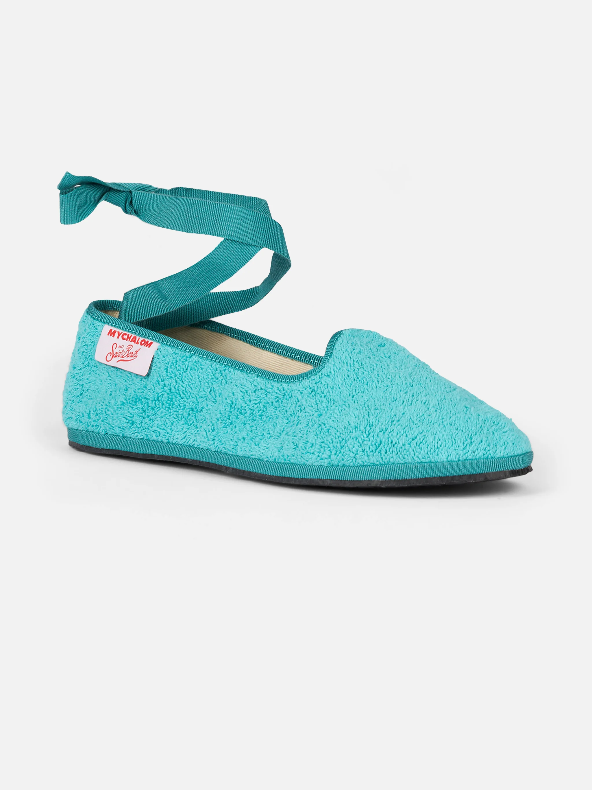Water green Mychal terry friulana slippers | Special Edition