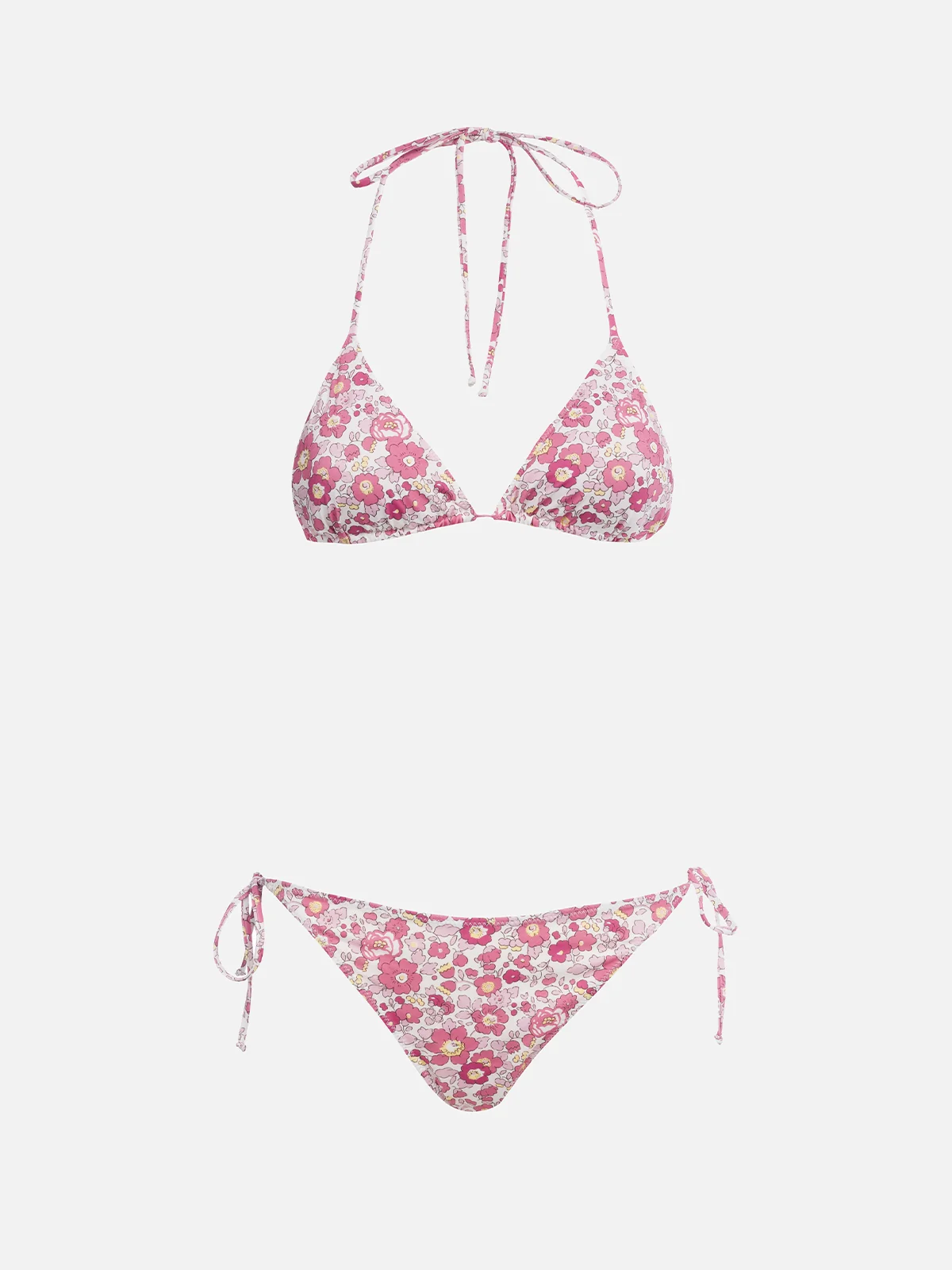 Woman Betsy triangle bikini Leah Virgo | MADE WITH LIBERTY FABRIC - Image 4