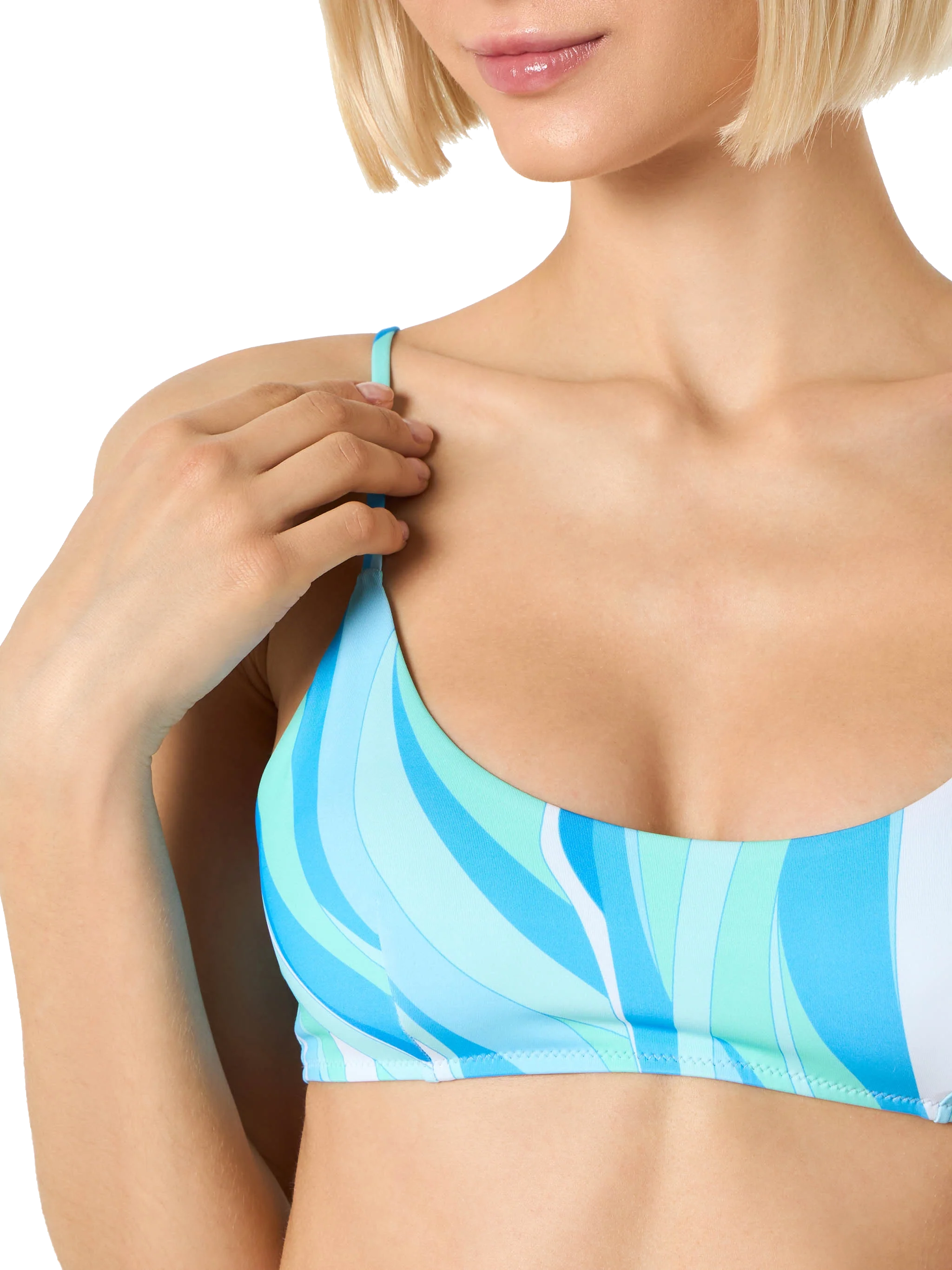 Judy Virgo shape wave bralette bikini - Image 4