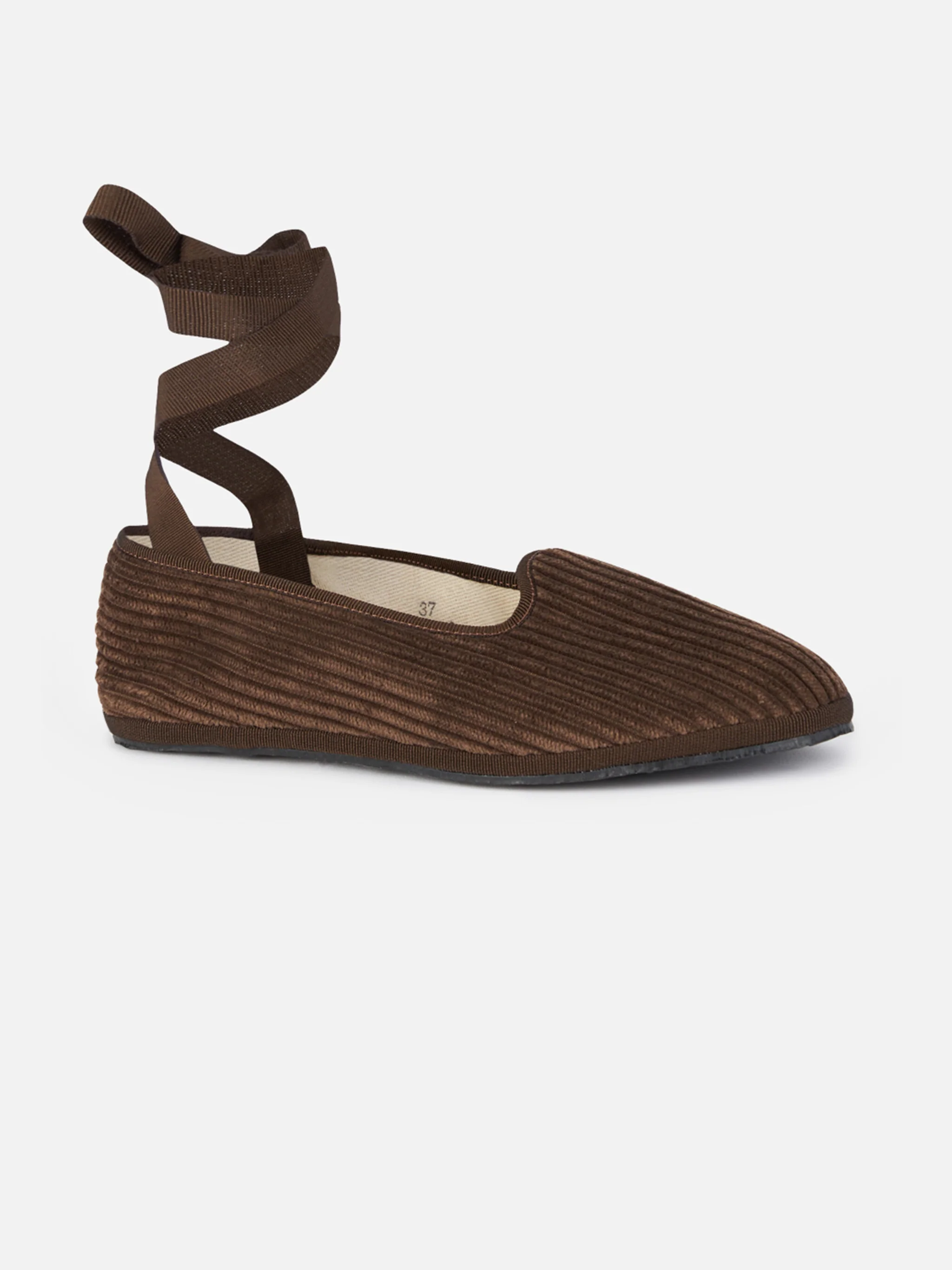 Mychal brown corduroy friulana slippers | Special Edition