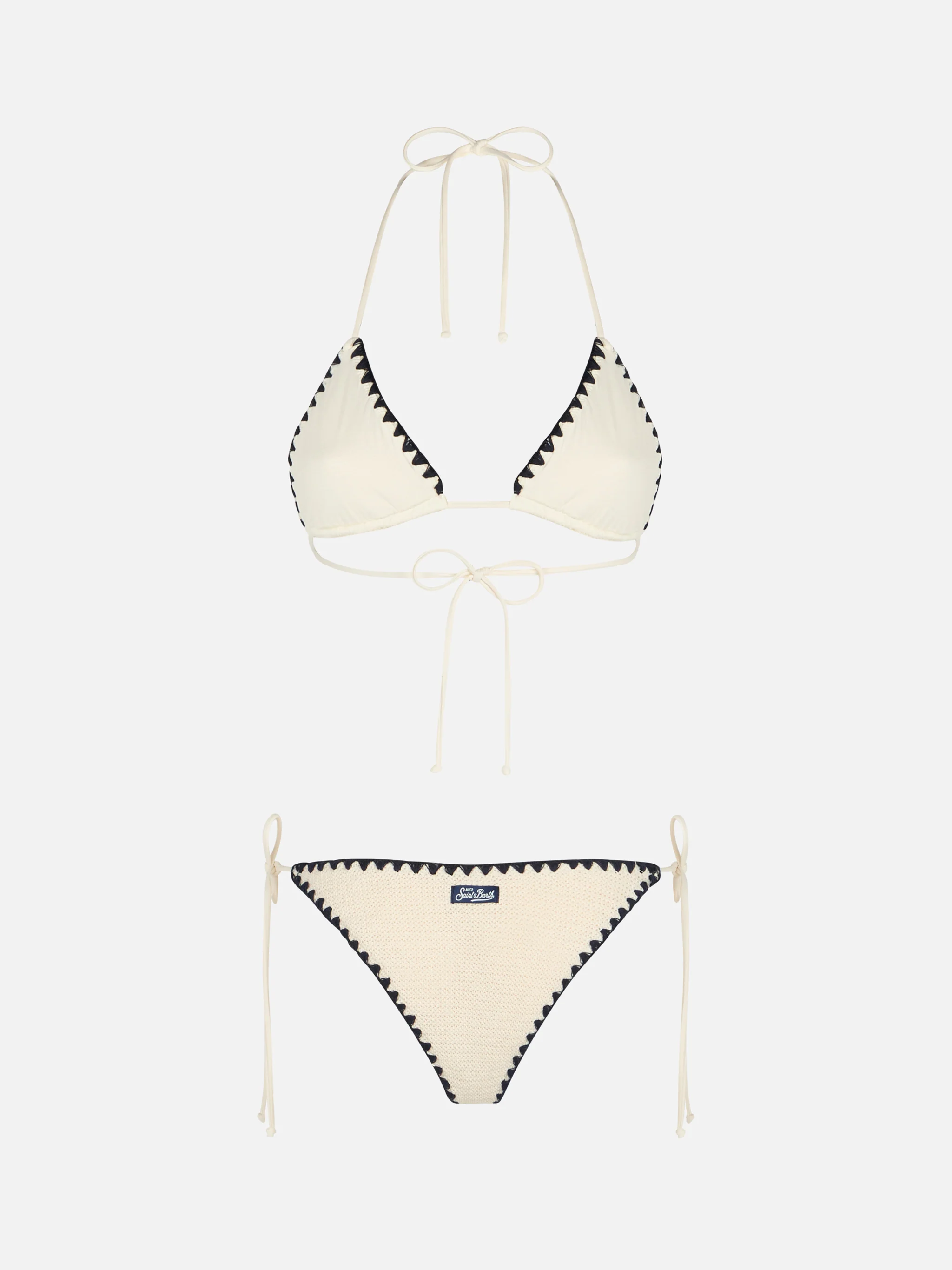 Woman crochet triangle bikini Leah Marielle - Image 3