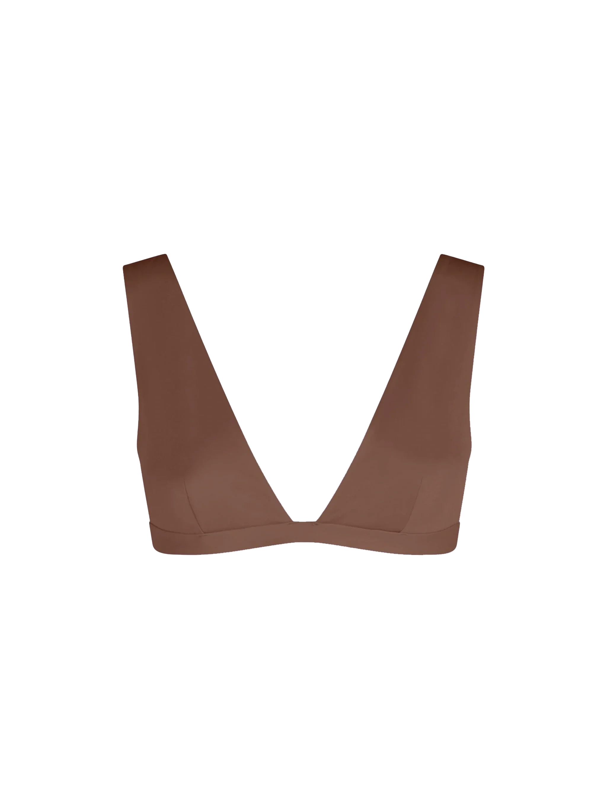 Ofelia heat-sealed scoop bikini top