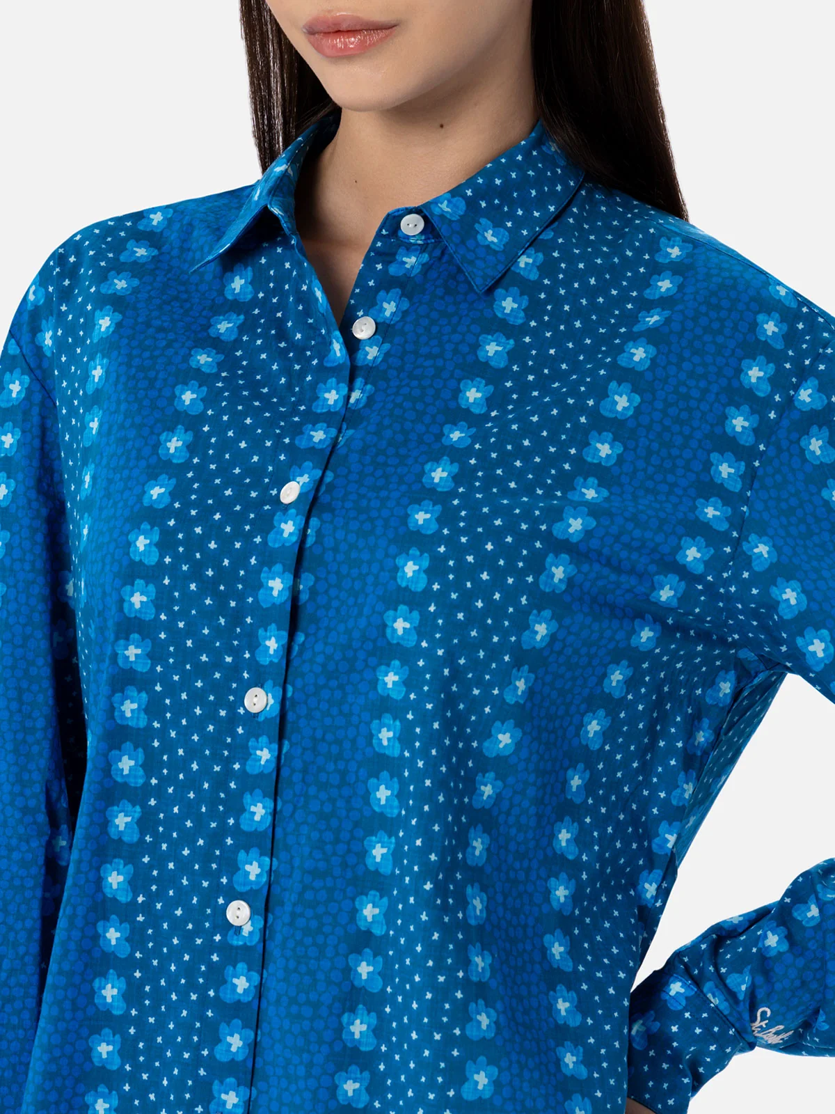 Brigitte floral cotton shirt - Image 3